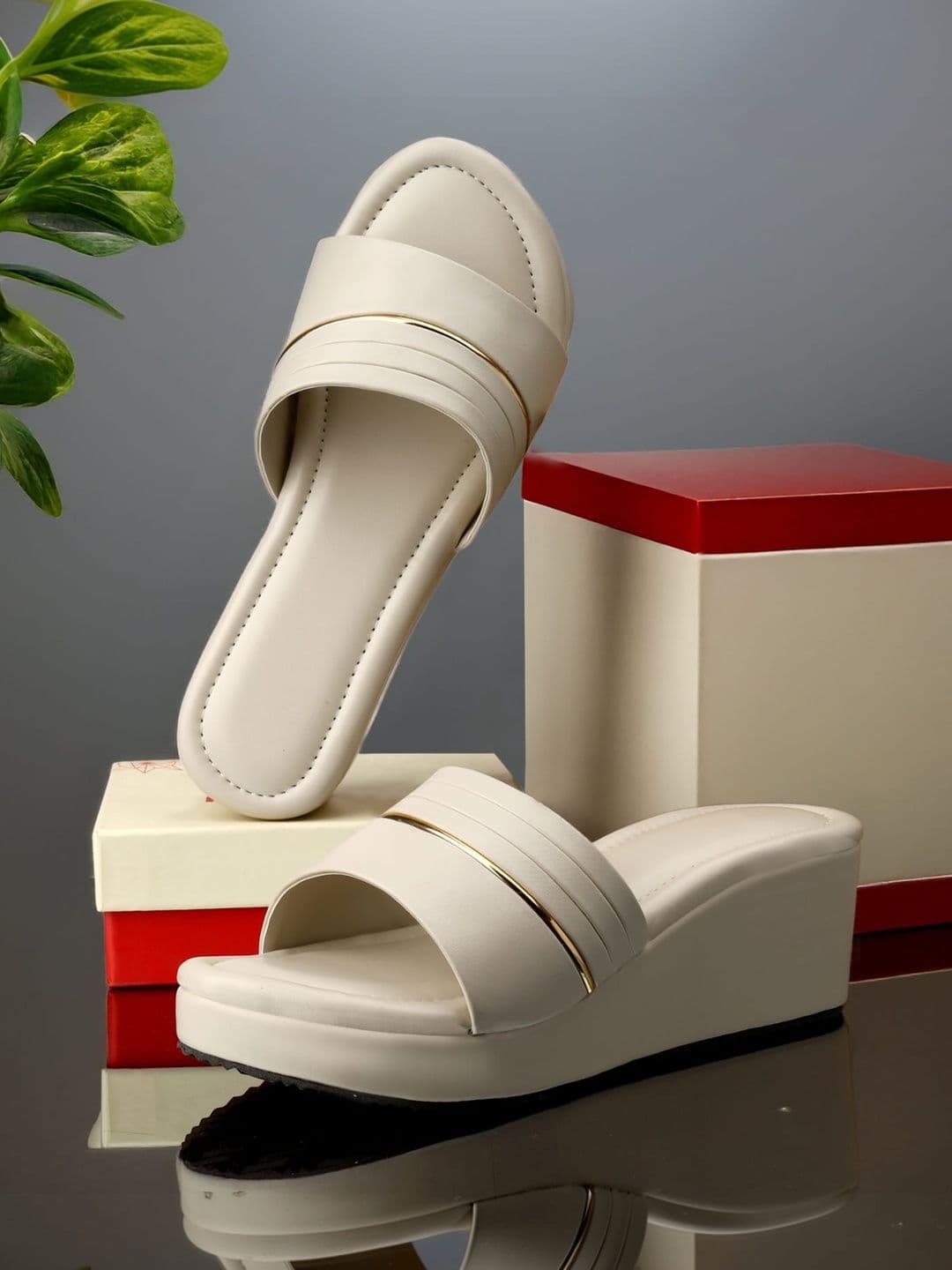 Deals4you Wedge Mules - view 1