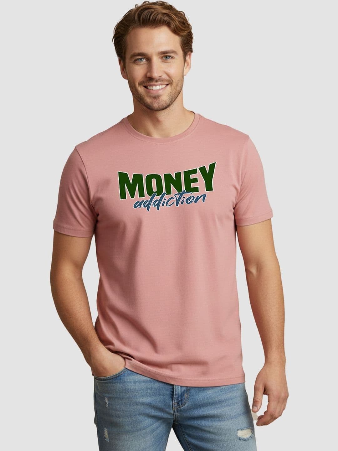 Greylongg Men Typography Donald Duck Printed T-shirt - view 1