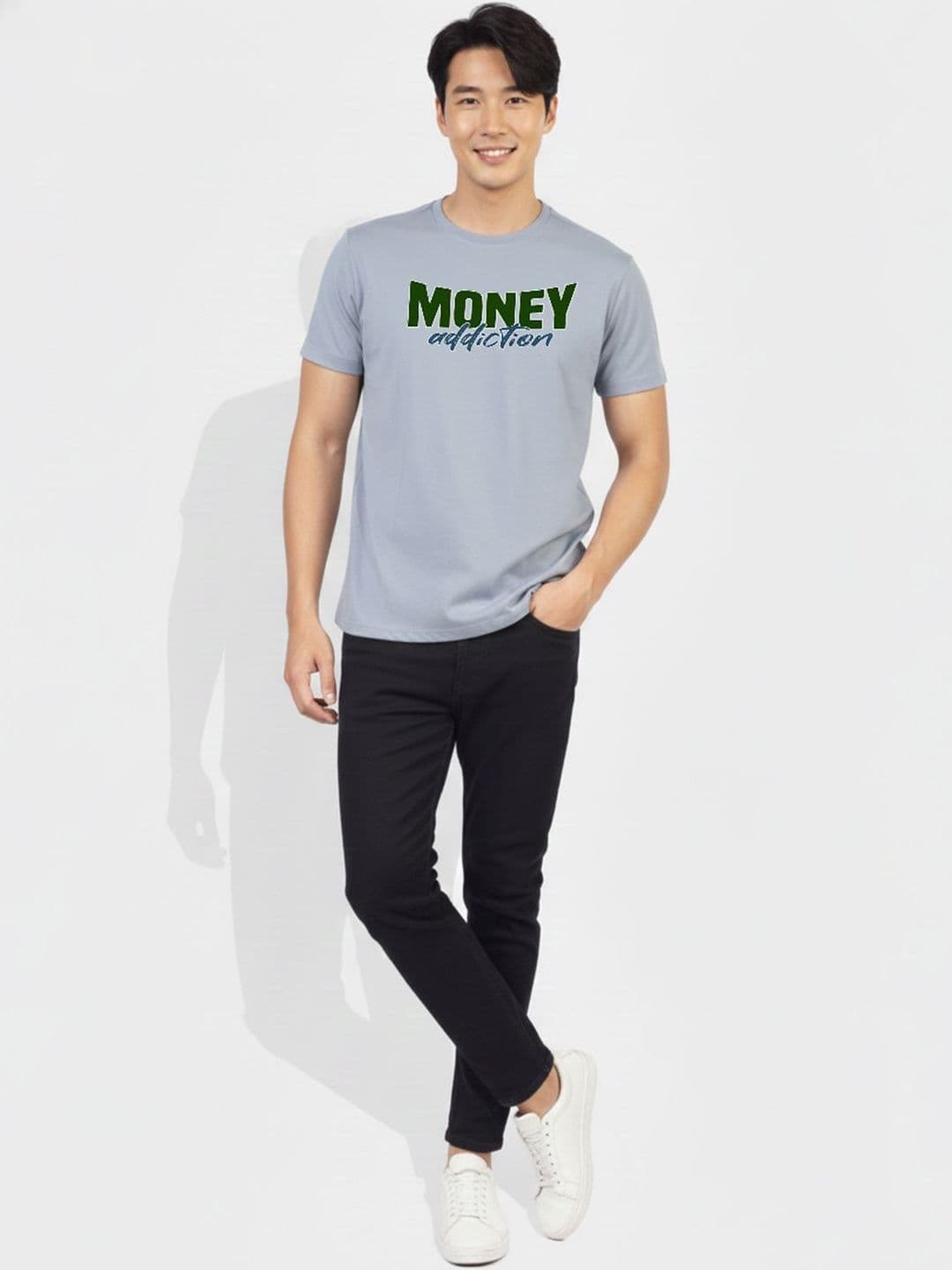Greylongg Men Typography Donald Duck Printed T-shirt - view 1