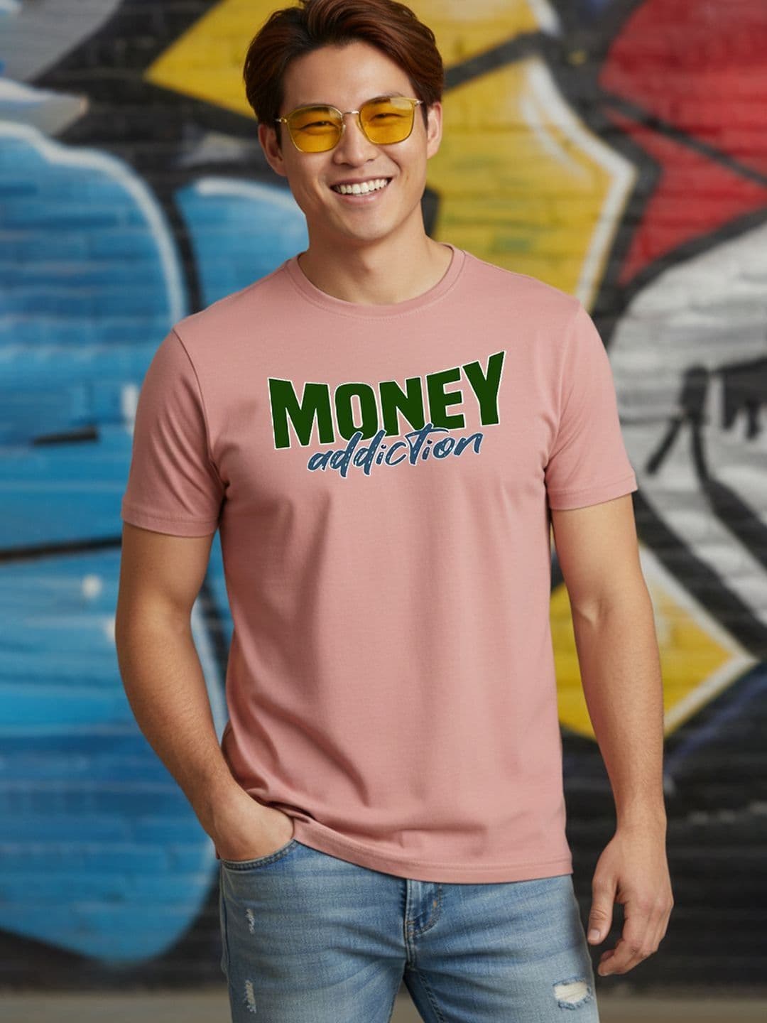 Greylongg Men Donald Duck Printed T-shirt - view 1
