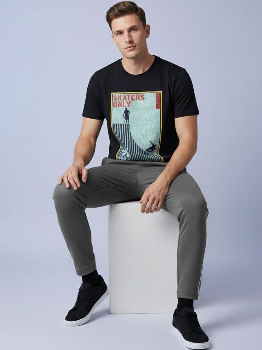 HRX by Hrithik Roshan Men Printed T-shirt - view 1