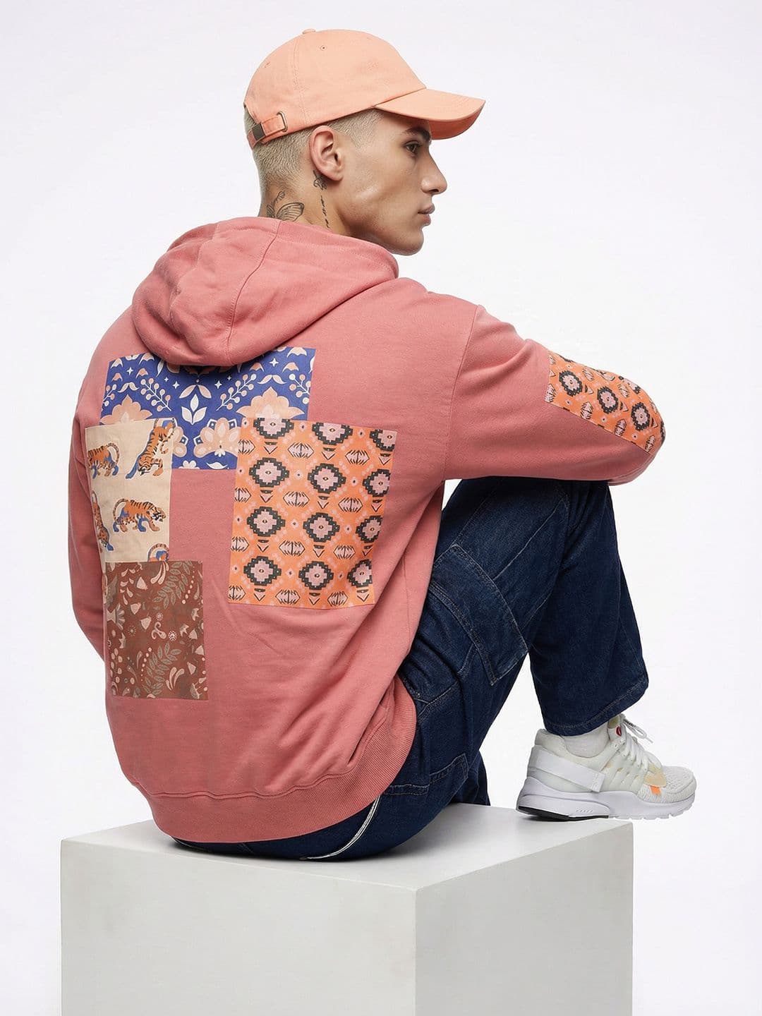 Kook N Keech Printed Hooded Sweatshirt - view 1