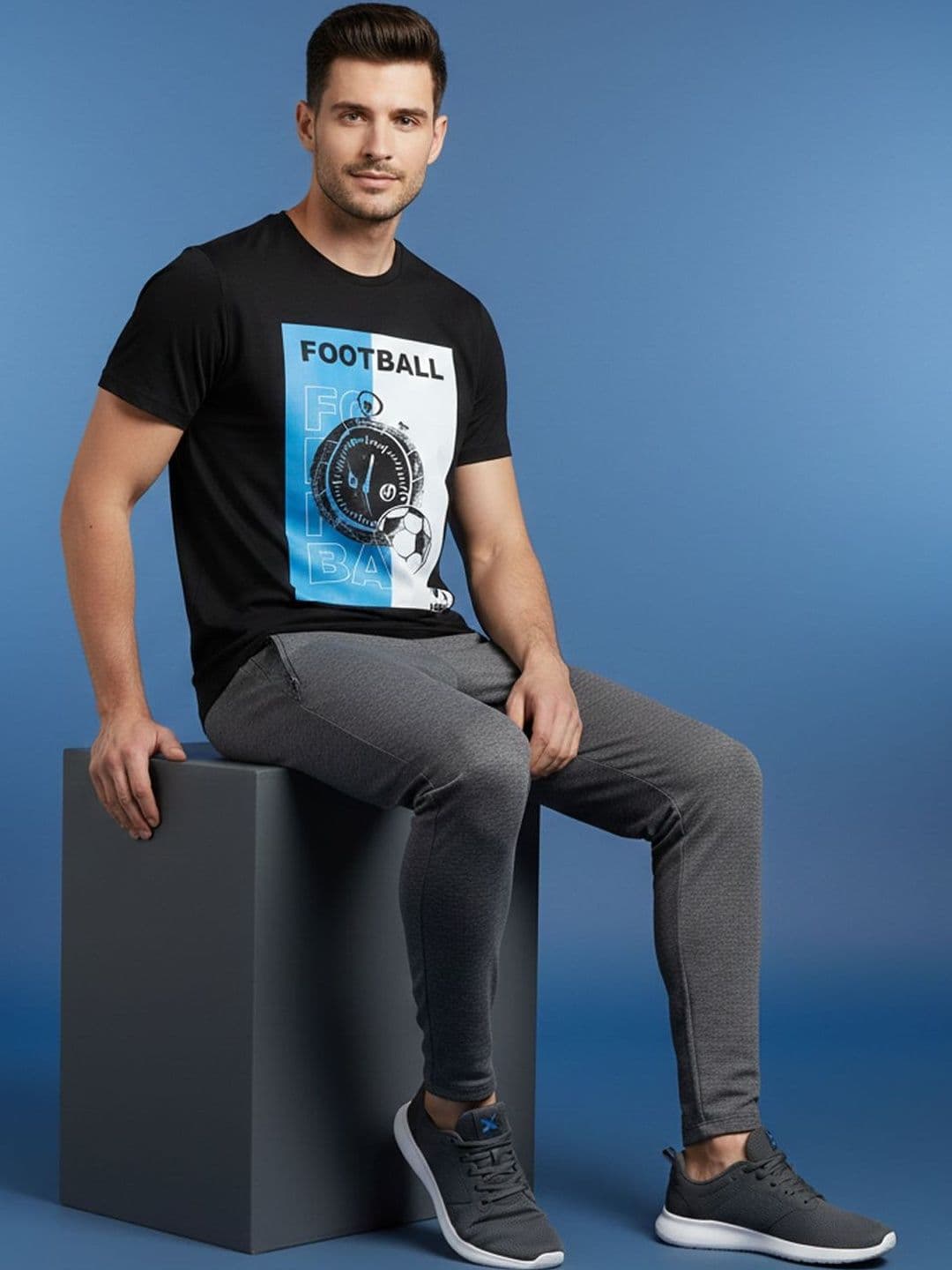 HRX by Hrithik Roshan Men Printed T-shirt - view 1