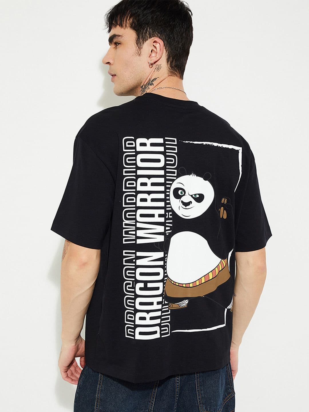 max Men Kung Fu Panda Printed T-shirt - view 1