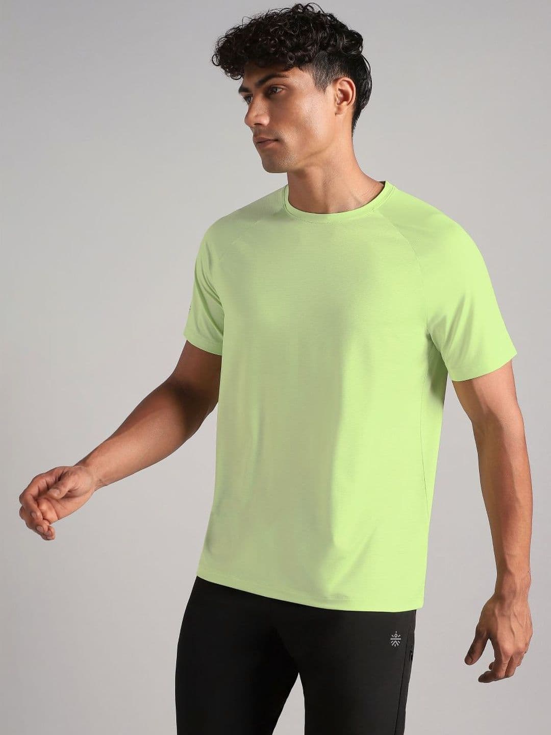 CULT Men Lime Run Forward T-Shirt - view 1