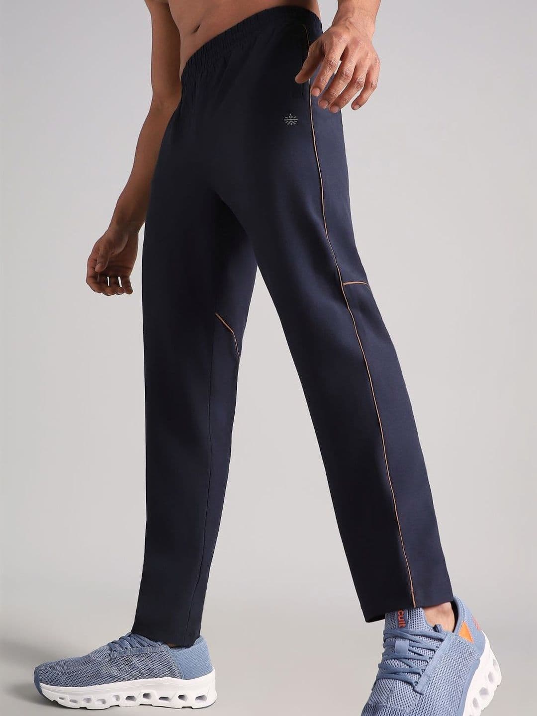 CULT Men Navy Speed Run Trackpants - view 1
