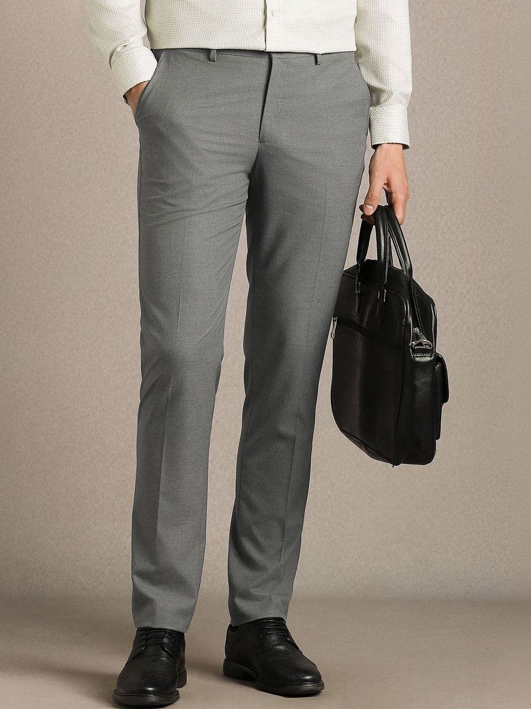 Louis Philippe Men Slim Fit Trousers - view 1