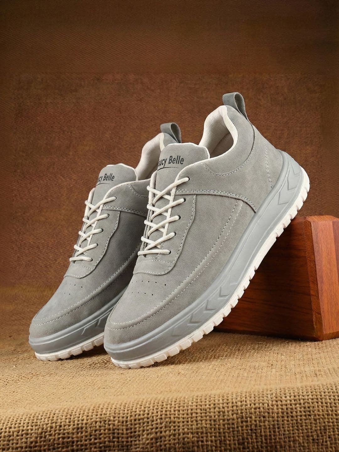 SAUCY BELLE Men Suede Sneakers - view 1