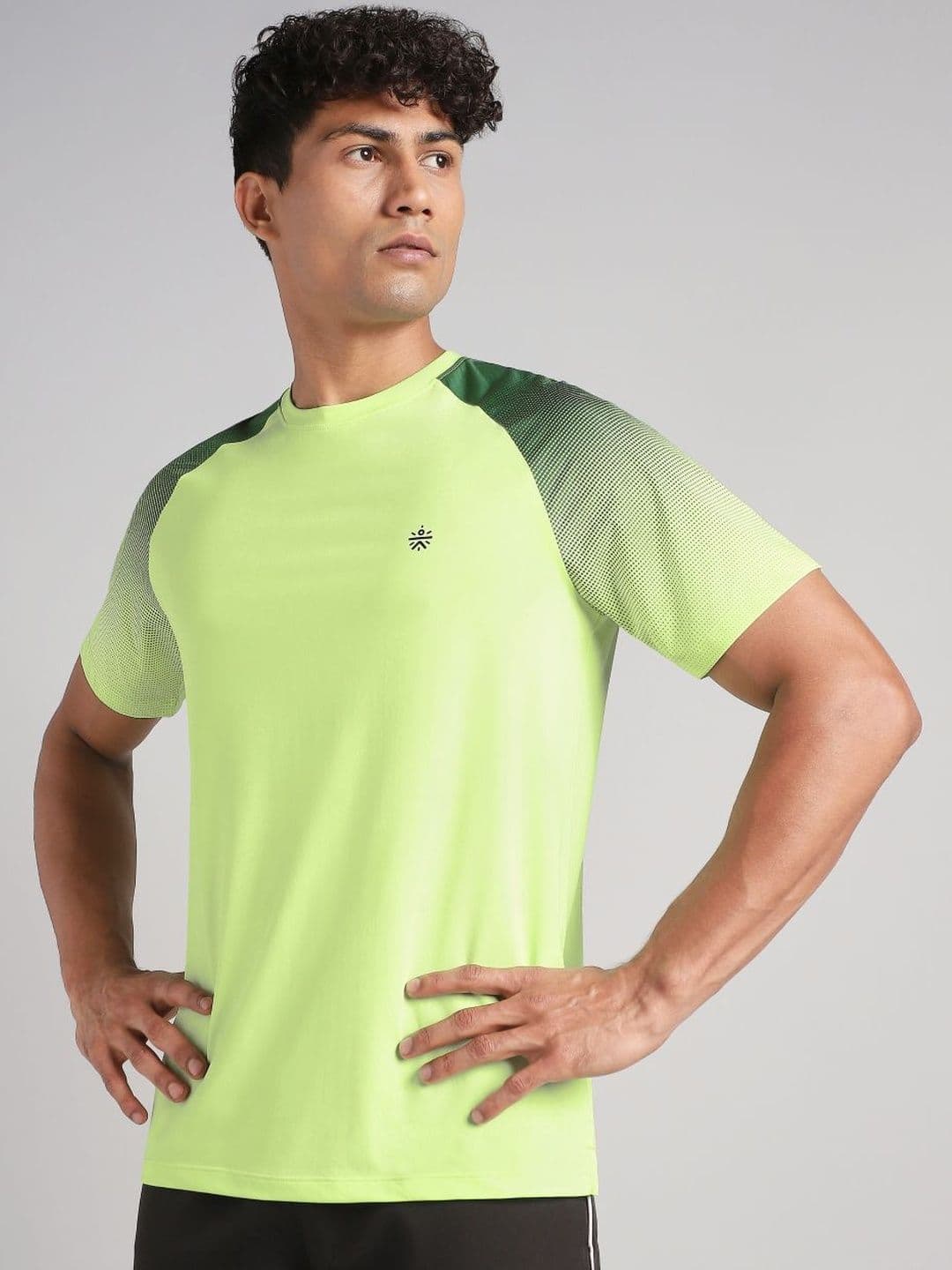 CULT Men's Lime Power Pop Training T-Shirt - view 1