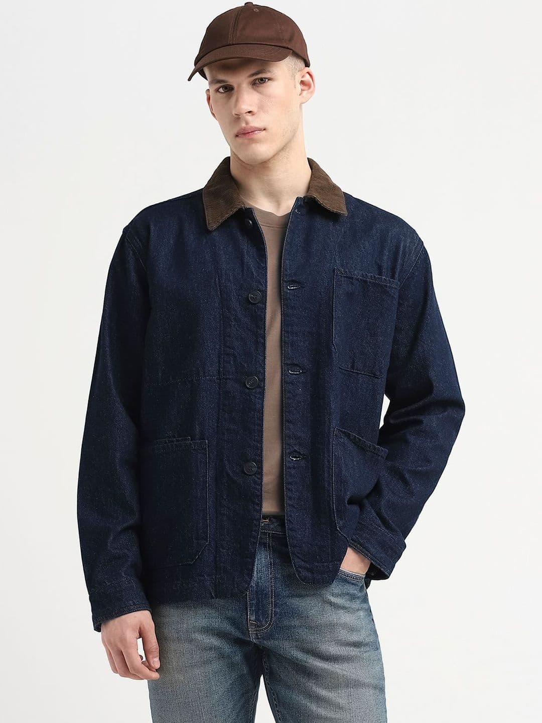SELECTED Men Denim Jacket - view 1