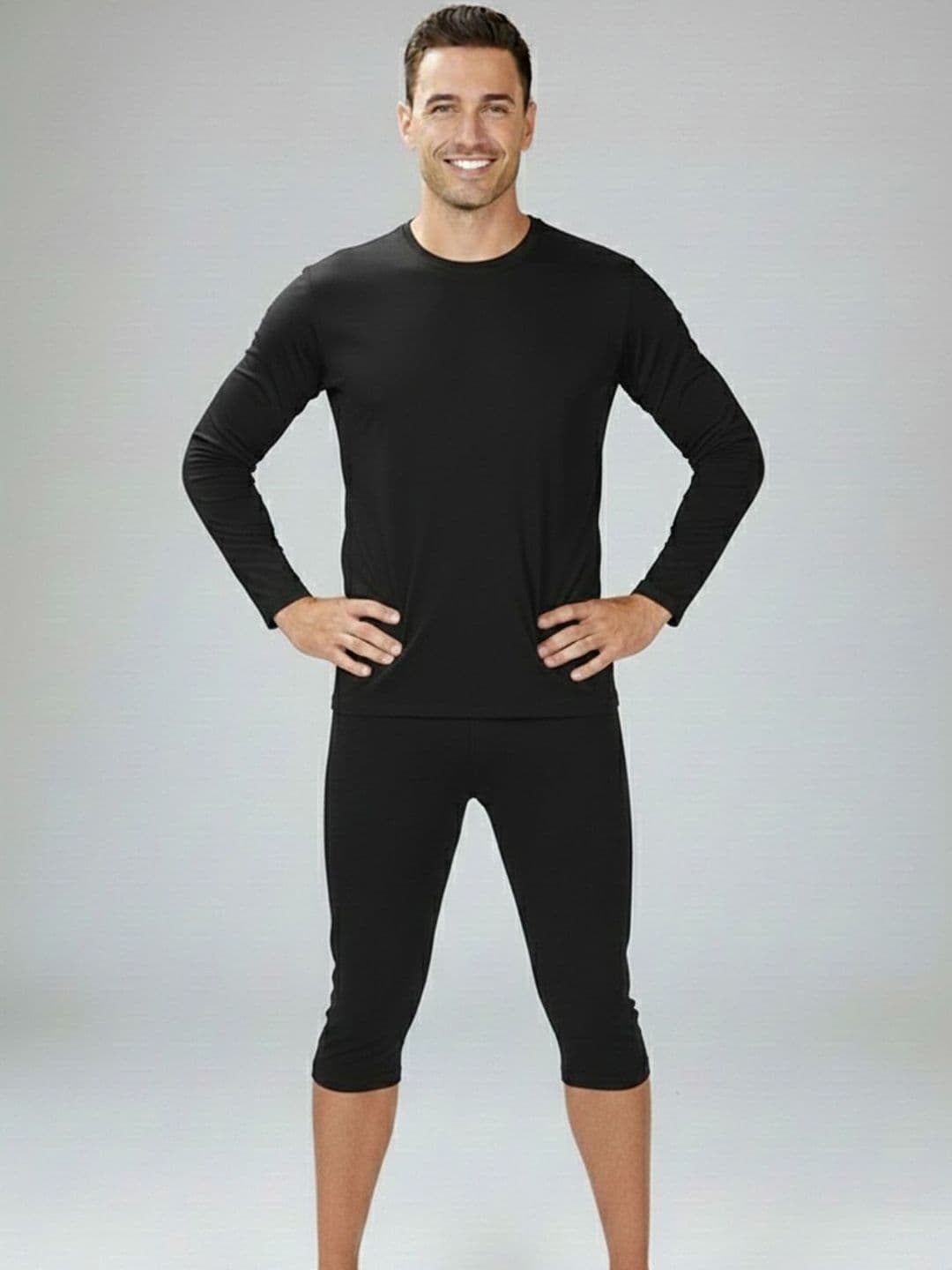 Aqua Holic Round Neck Swimwear Set - view 1
