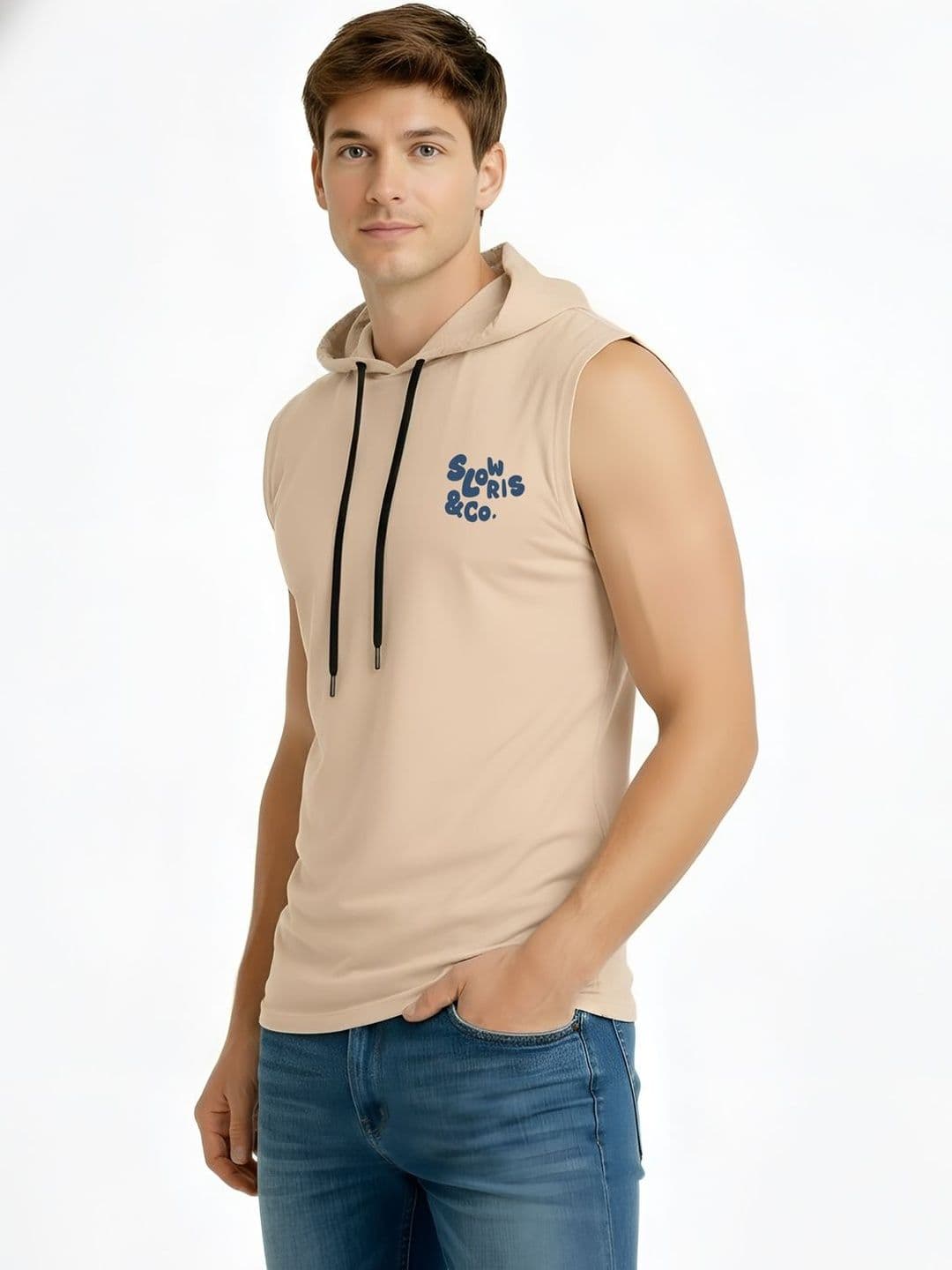 TEEFOX Men Printed Hooded T-shirt - view 1