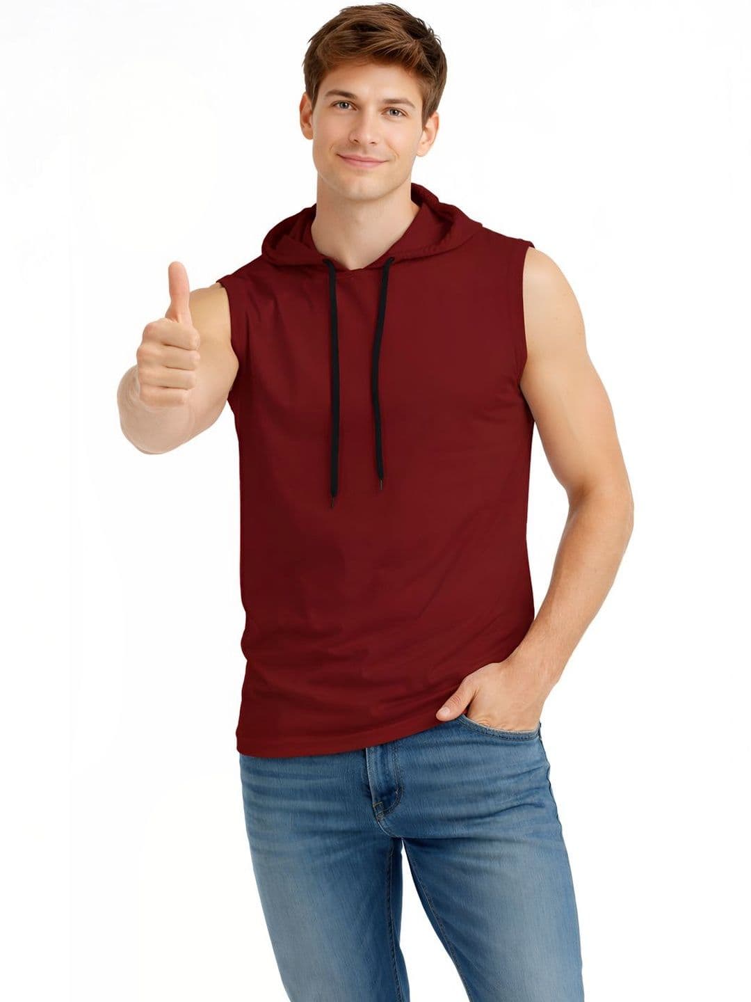 TEEFOX Men Hooded T-shirt - view 1