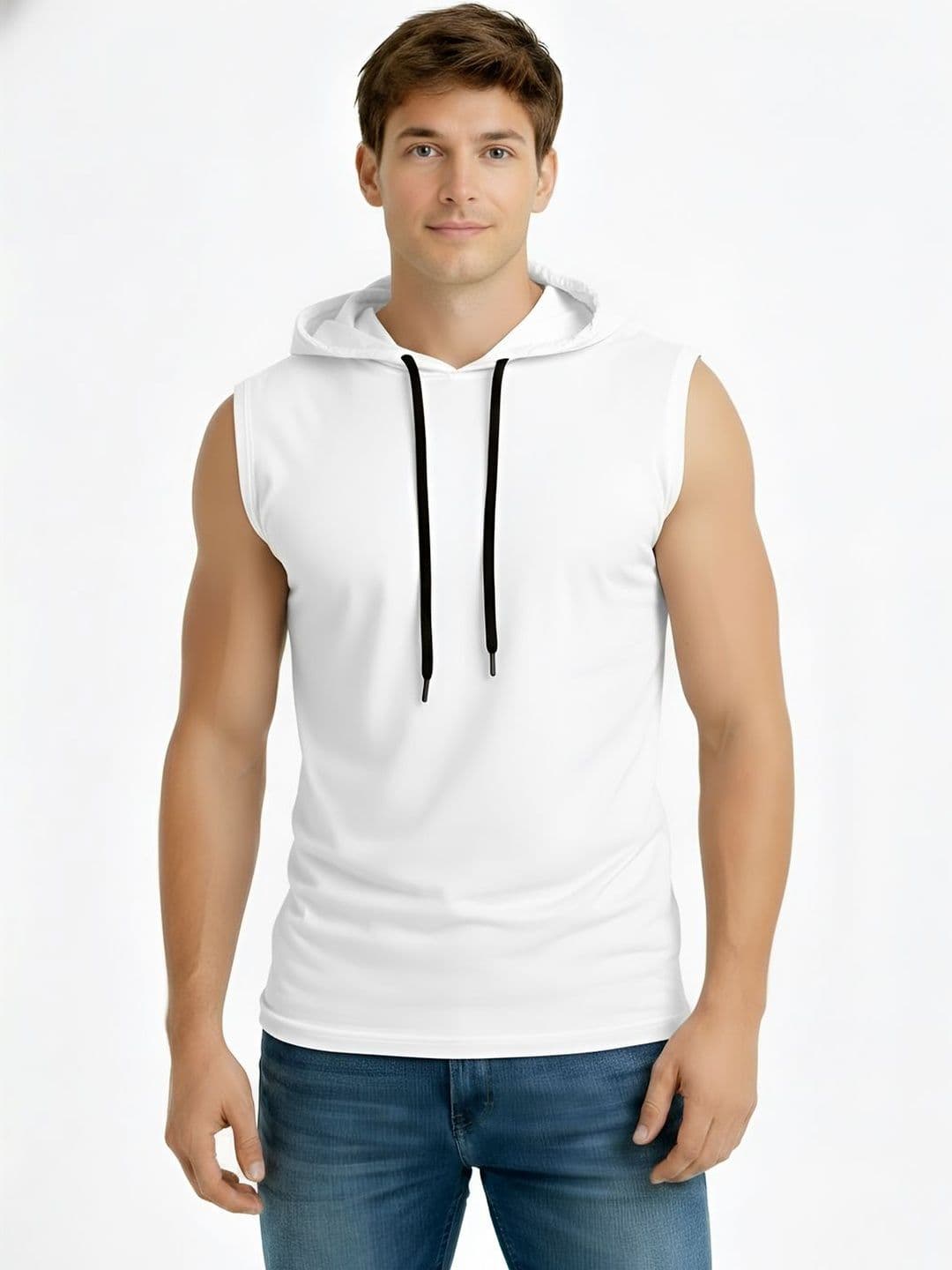 TEEFOX Men Hooded Pockets T-shirt - view 1