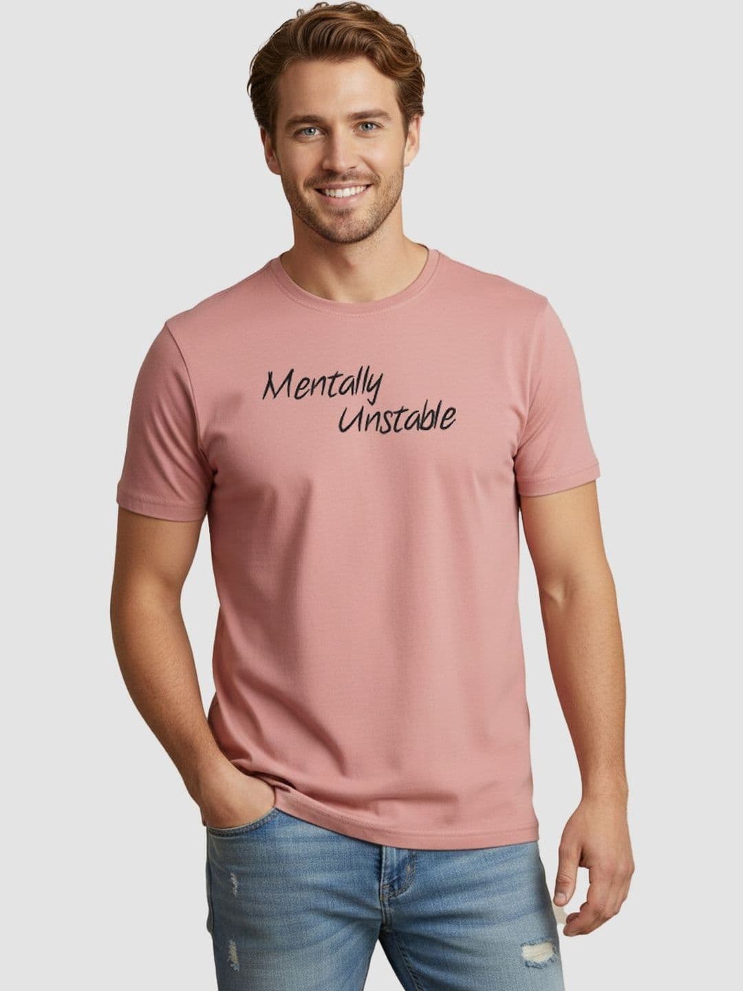 Greylongg Men Typography Printed T-shirt - view 1