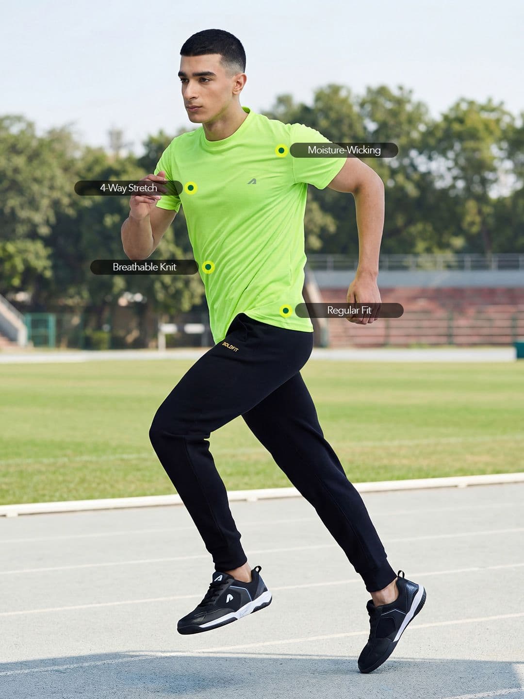 BOLDFIT Rapid Dry Anti Odour Tshirt - view 1