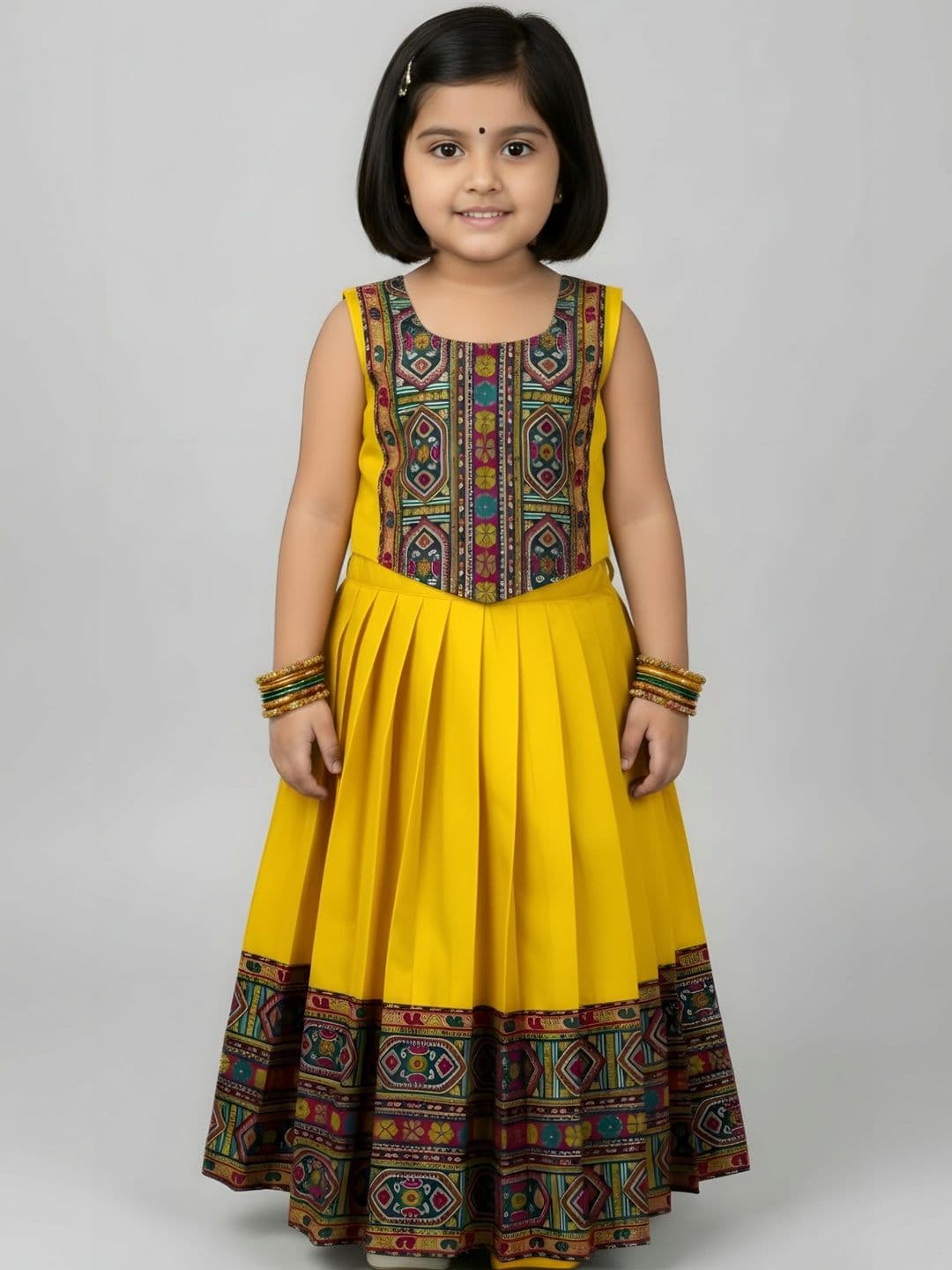FELIZ THE DESIGNER STUDIO Girls Embellished Ready to Wear Lehenga & - view 1