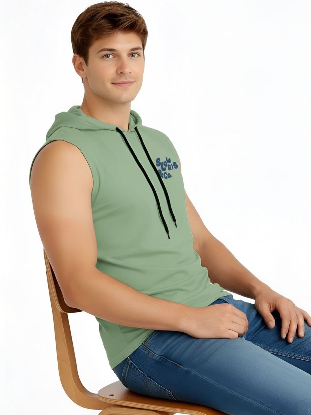 TEEFOX Men Printed Hooded T-shirt - view 1