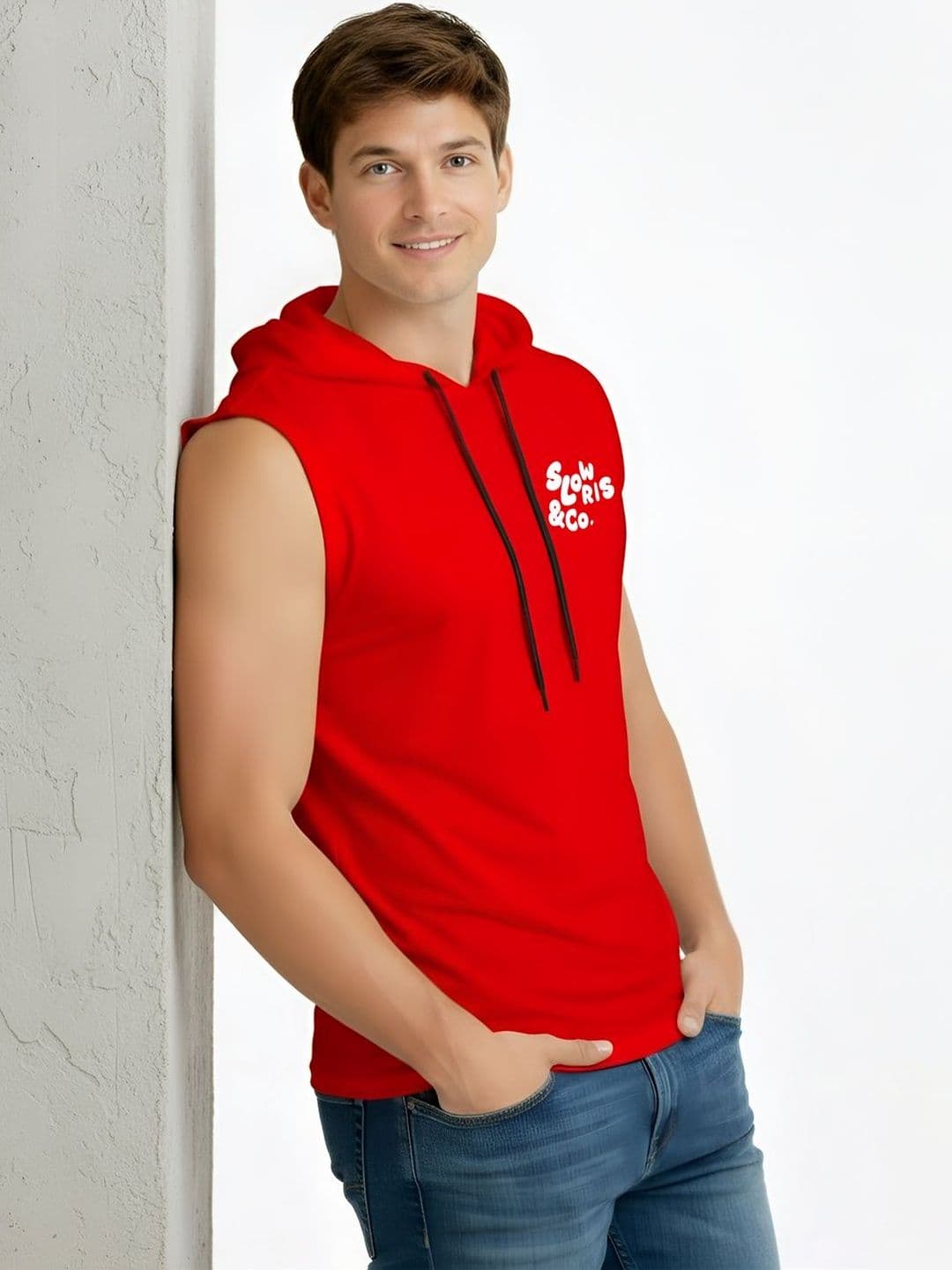 TEEFOX Men Printed Hooded T-shirt - view 1