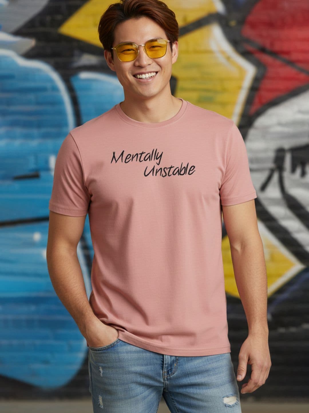 Greylongg Men Typography Printed T-shirt - view 1