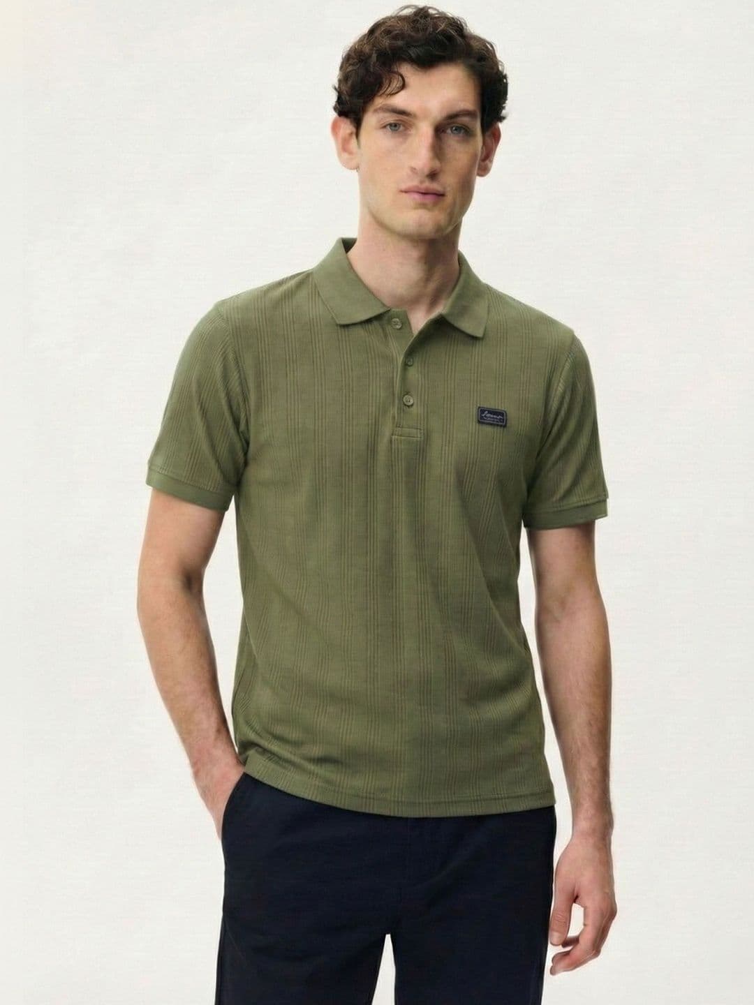SANDPIPER Men Polo Collar Pockets T-shirt - view 1