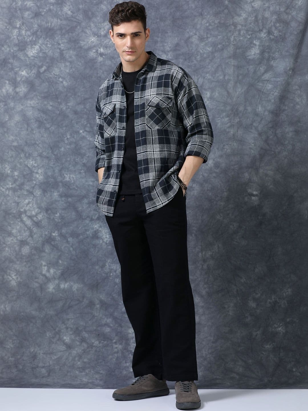 The Roadster Lifestyle Co Men Relaxed Fit Trousers - view 1