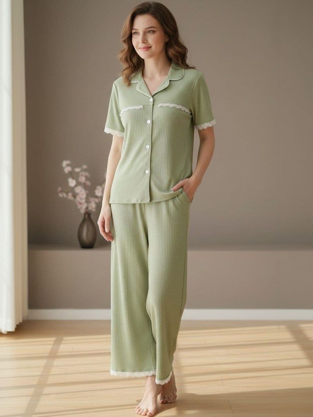 NEYSA Women Shirt with Pyjamas - view 1