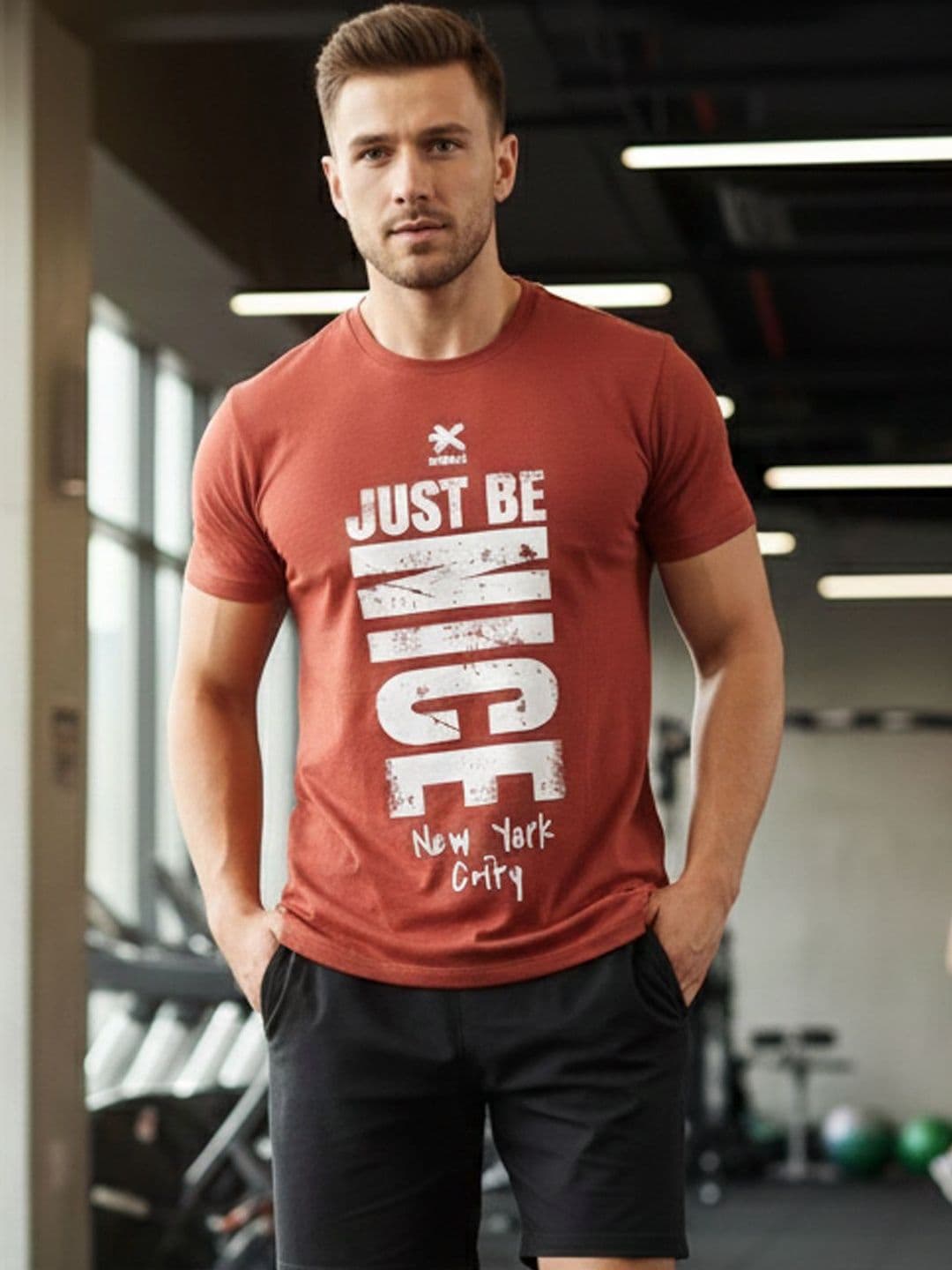 HRX by Hrithik Roshan Men Typography Printed T-shirt - view 1