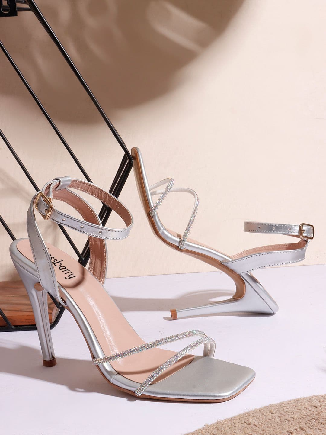 DressBerry Women Embellished Slim Sandals Heels - view 1