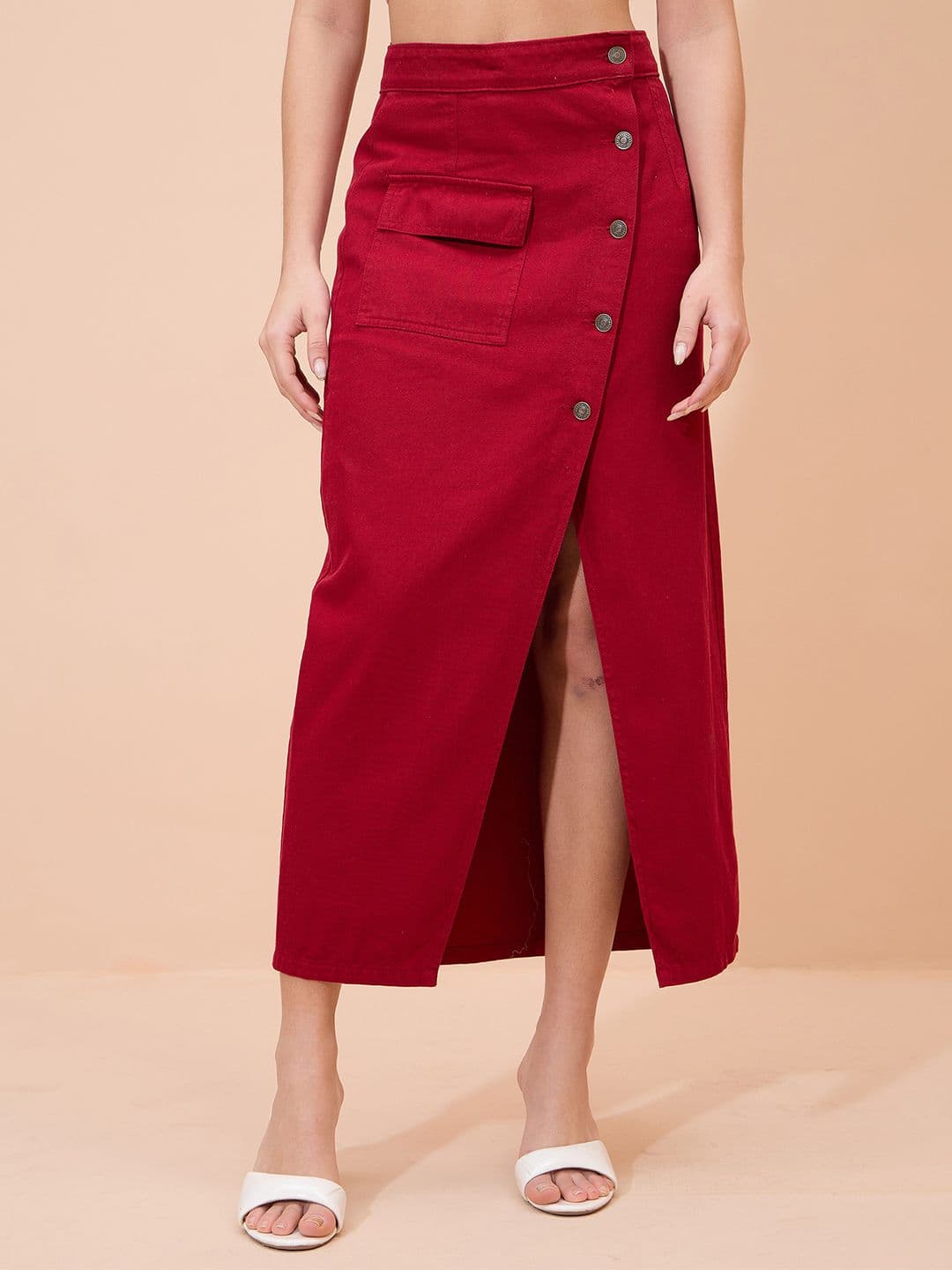 SASSAFRAS Mid Rise Maxi Skirts - view 1