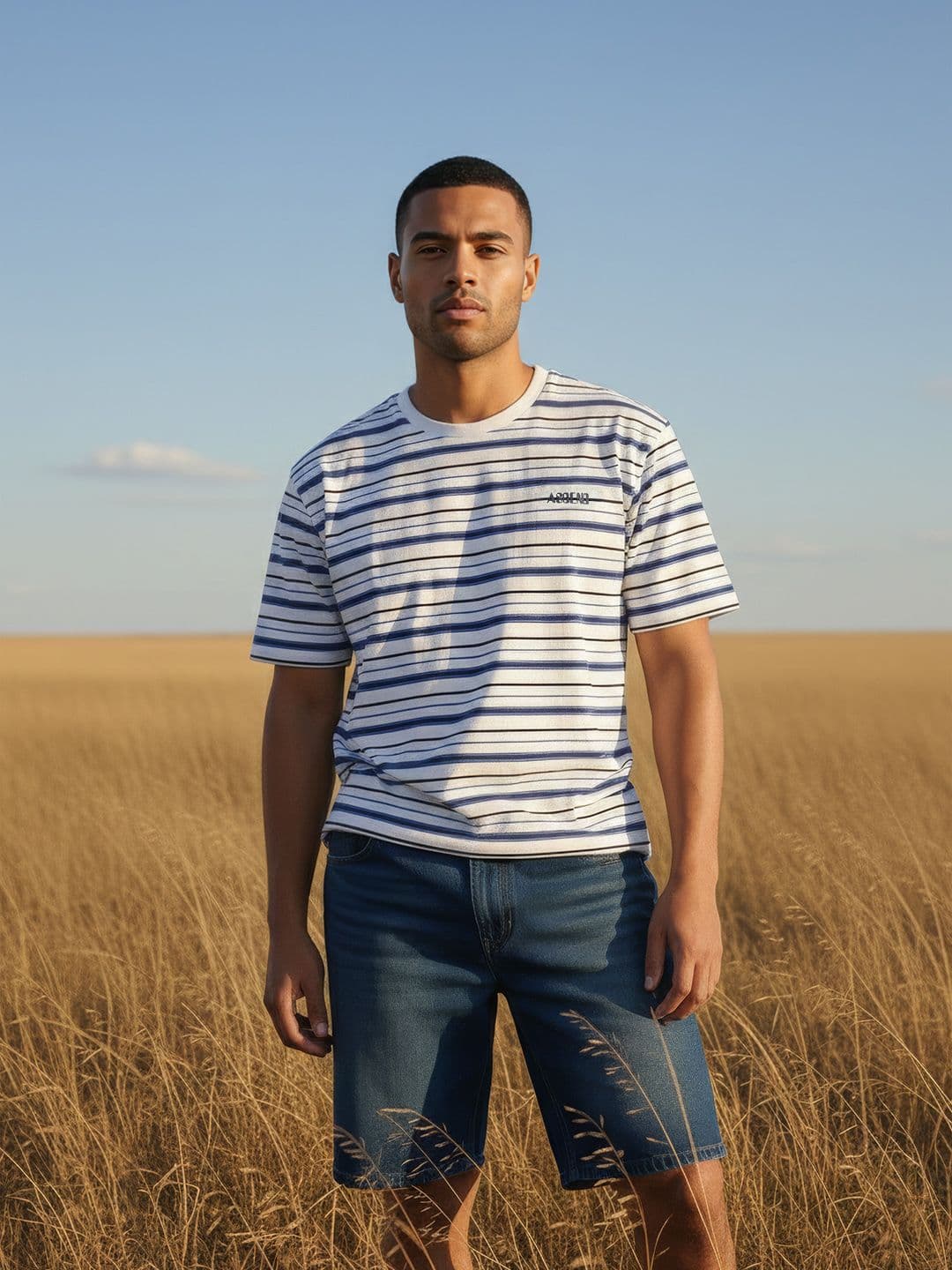 The Roadster Life Co. Striped Relaxed T-shirt - view 1