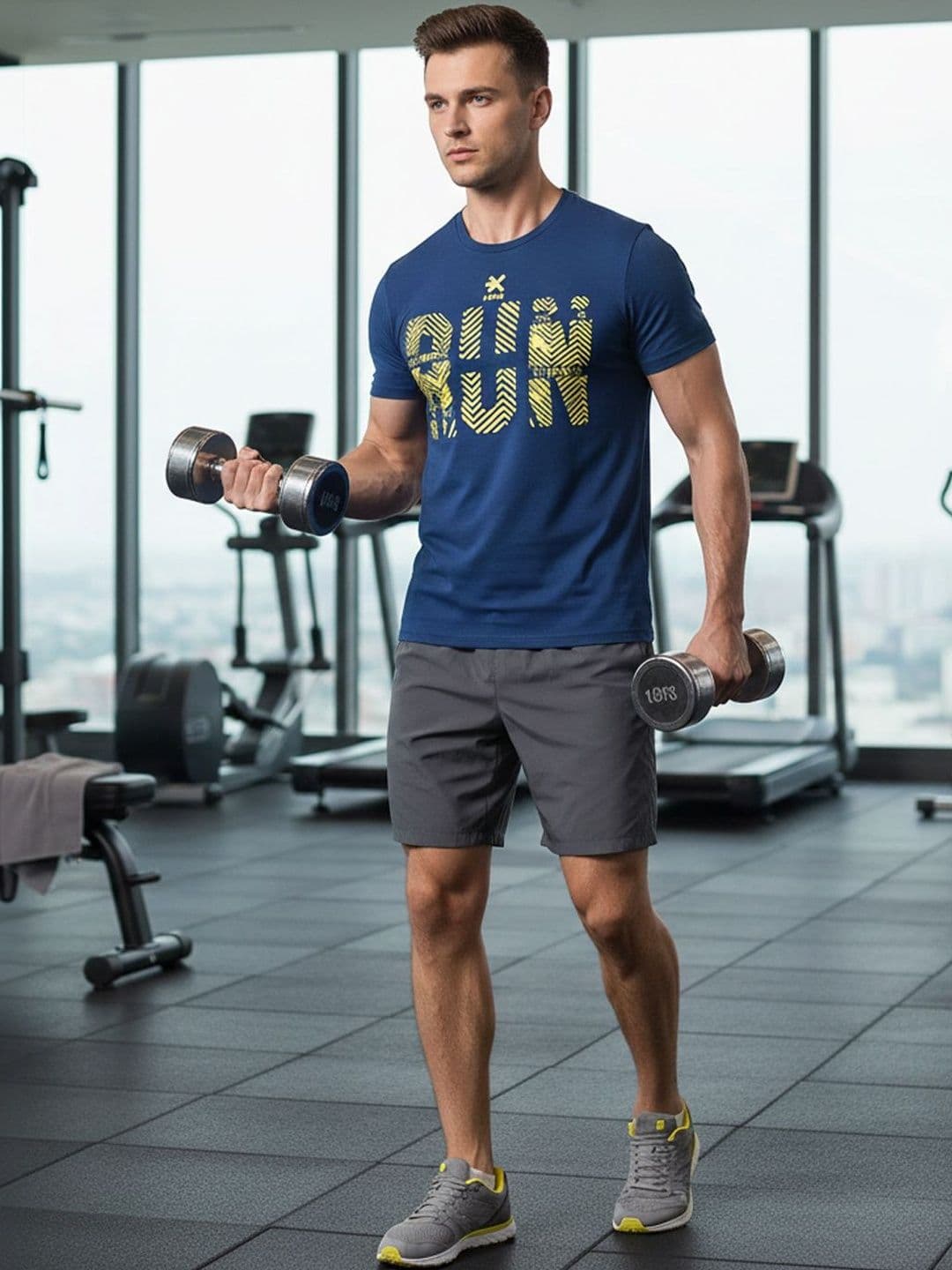 HRX by Hrithik Roshan Men Typography Printed T-shirt - view 1
