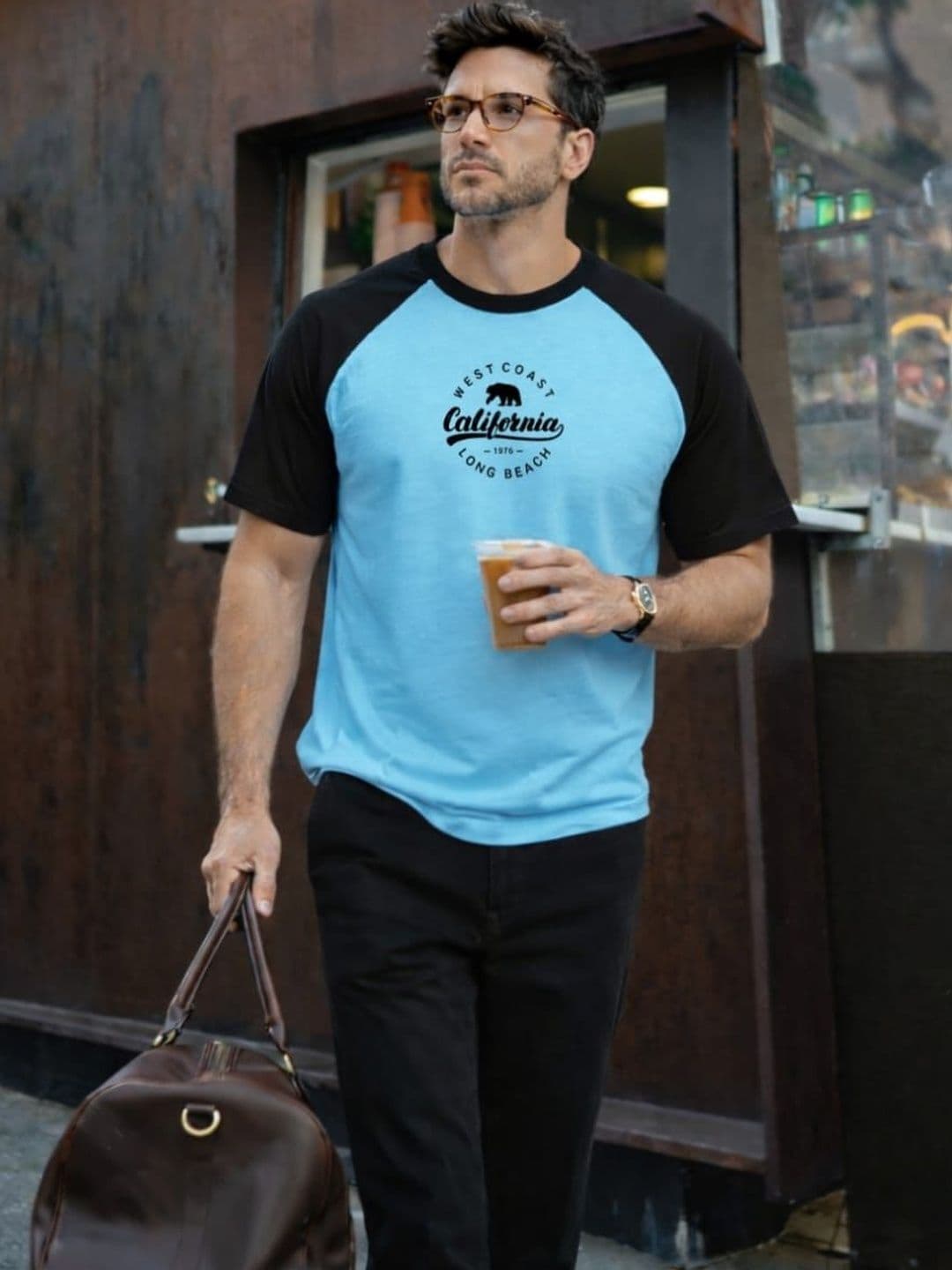 DAMN GUD DG Men Colourblocked T-shirt - view 1