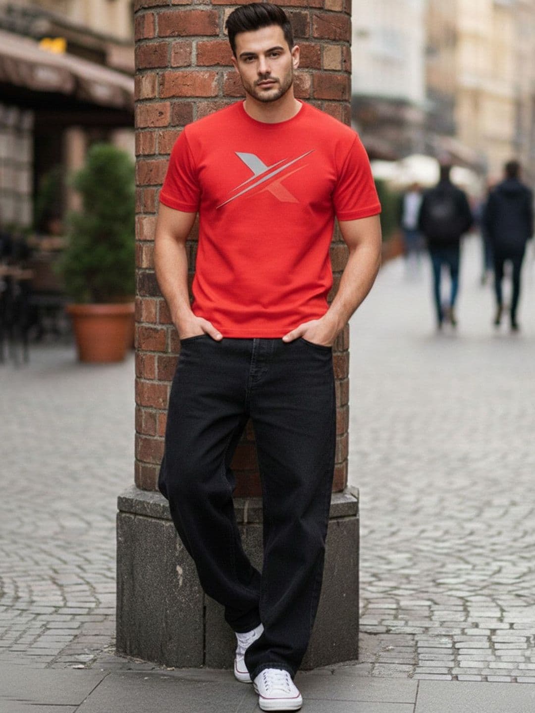 ST Trends Men Printed T-shirt - view 1
