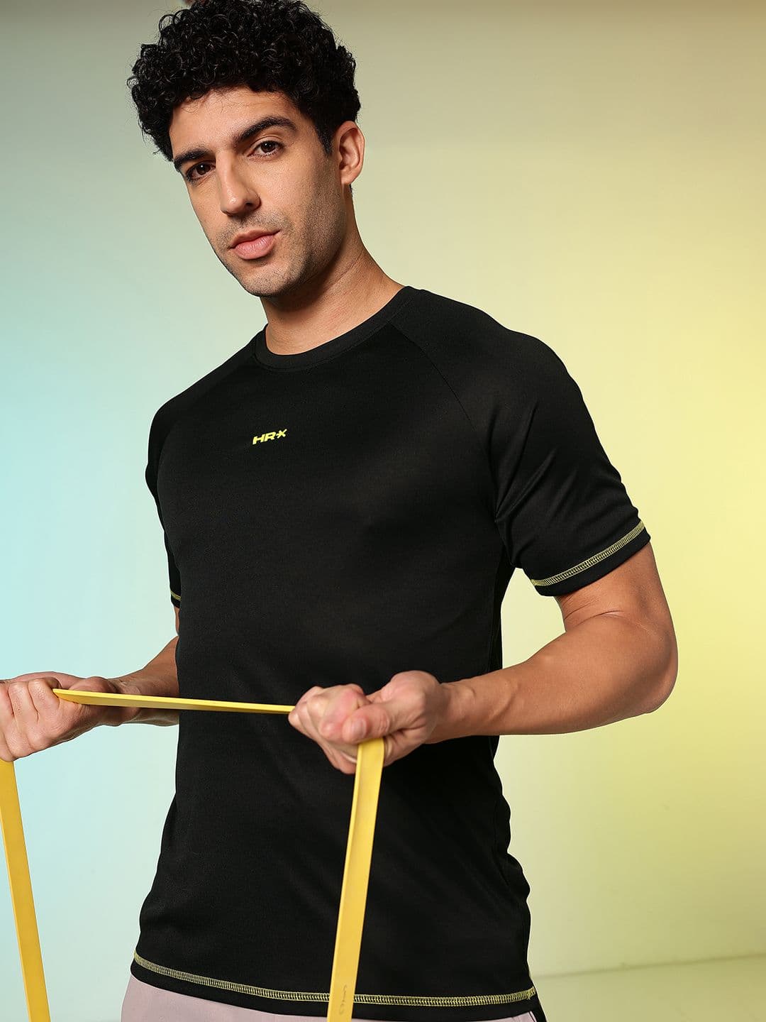 HRX by Hrithik Roshan Raglan Sleeves Rapid-Dry Running T-shirt - view 1