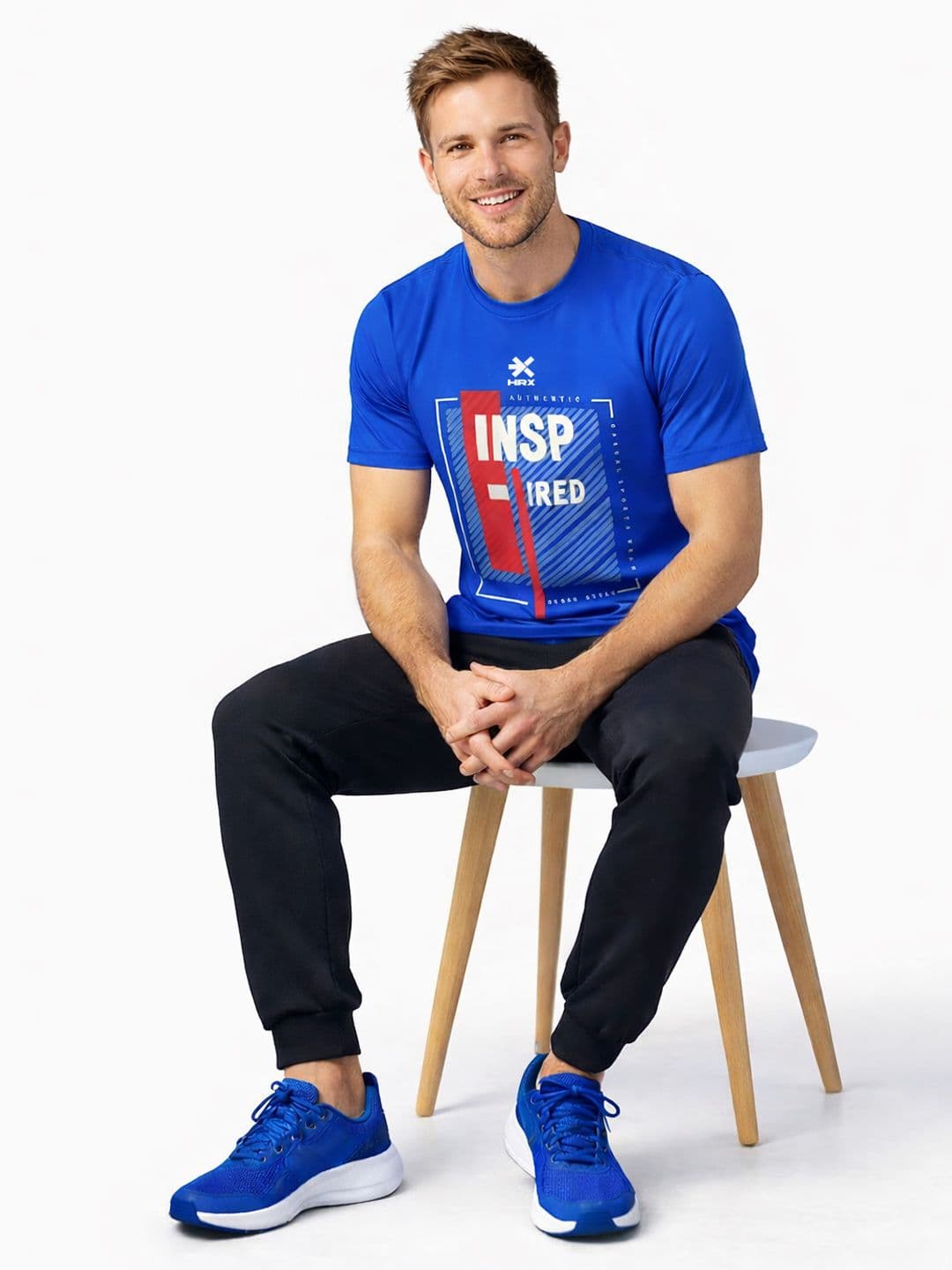 HRX by Hrithik Roshan Men Typography Printed T-shirt - view 1