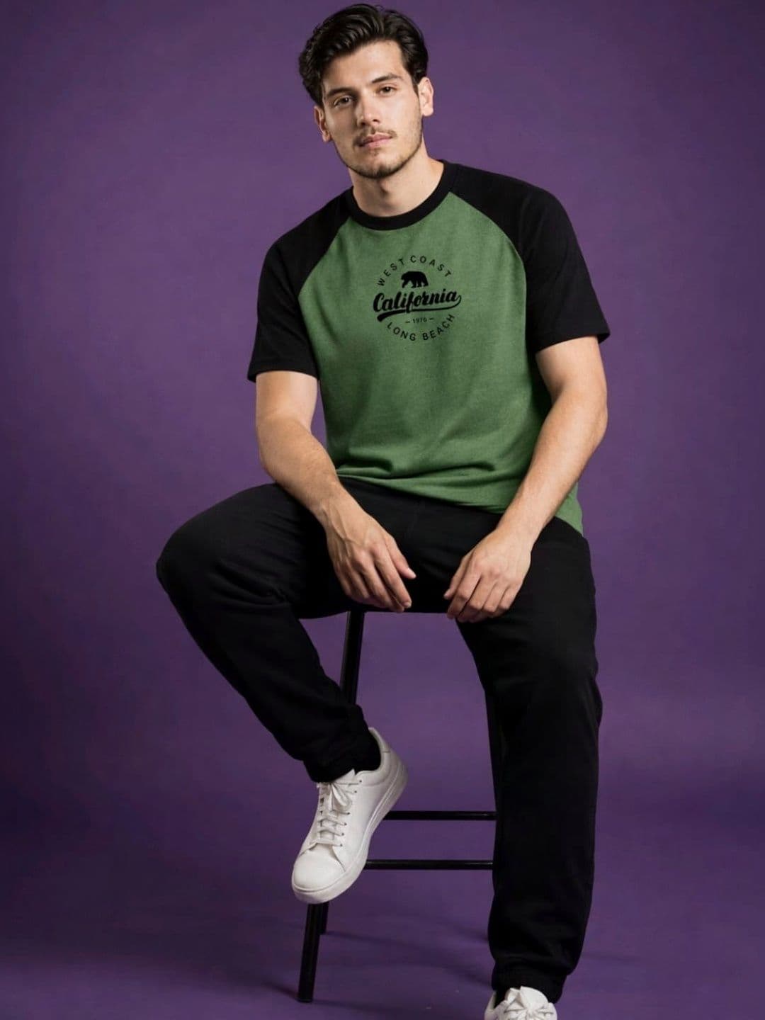 DAMN GUD DG Men Colourblocked T-shirt - view 1