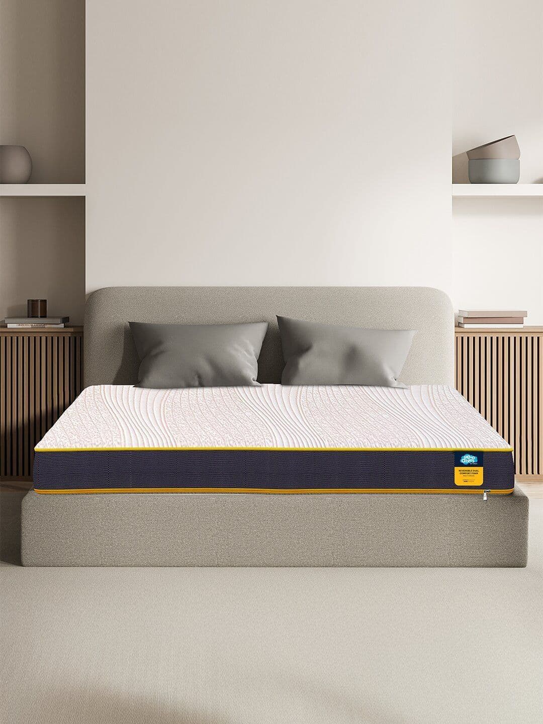 Centuary Dual Reversible PU Foam Queen (72X60X6) Hard and Soft Mattress - view 1