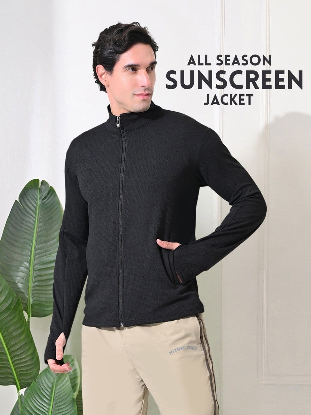FITINC Men Lightweight Training or Gym Sporty Jacket - view 1