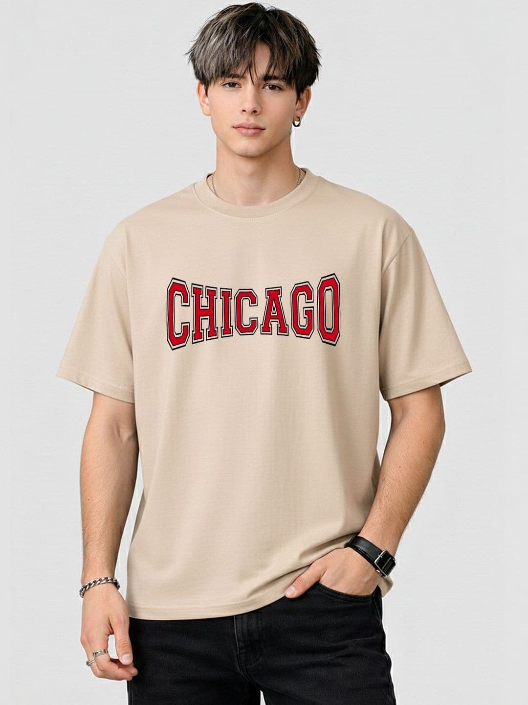 Moda Rapido Men Drop-Shoulder Sleeves T-shirt - view 1