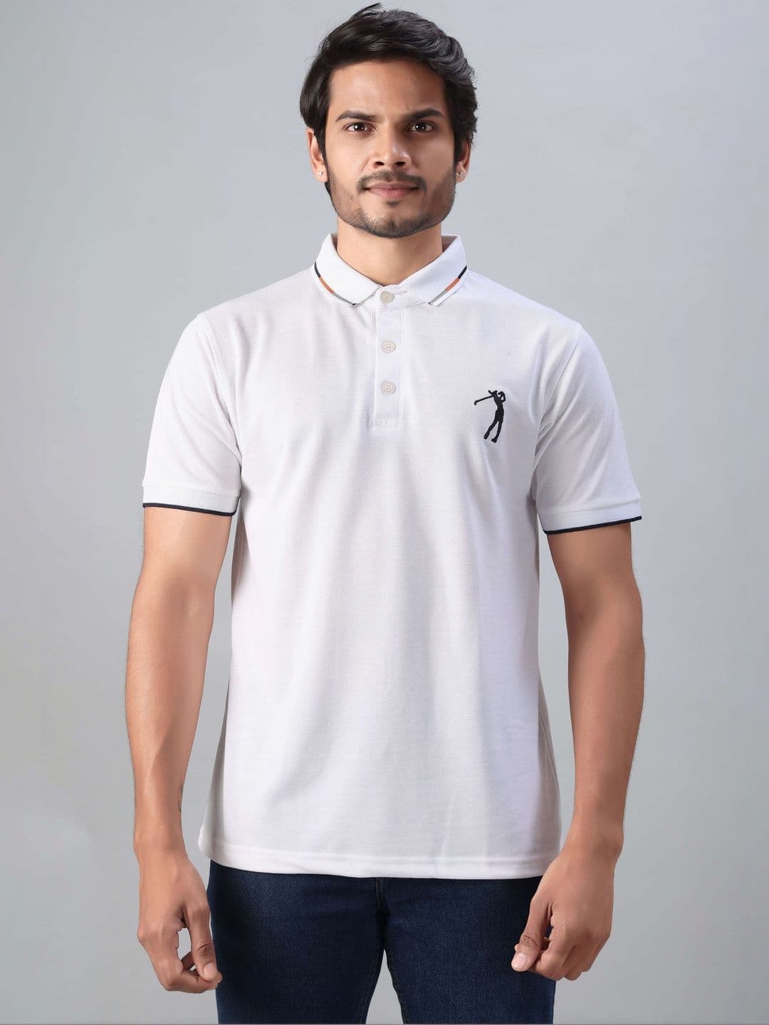 Mast & Harbour Men Brand Logo Polo Collar T-shirt - view 1