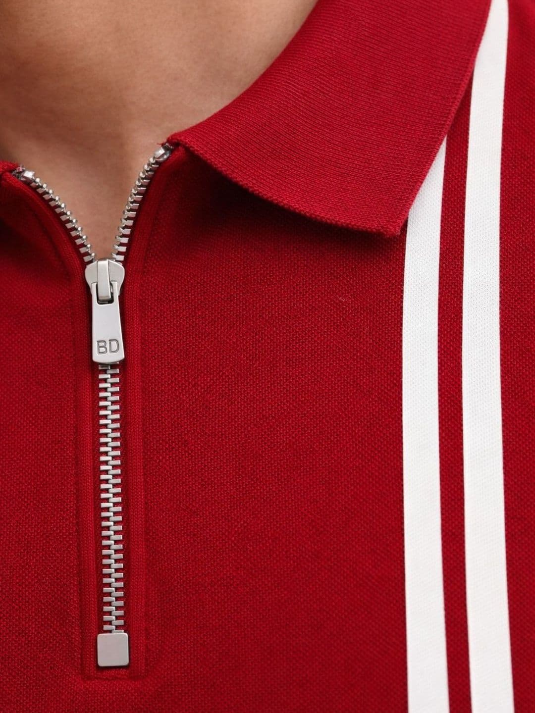 Moda Rapido Men Striped Polo Collar T-shirt - view 1