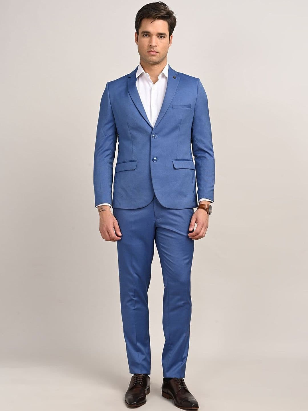 Turtle Pure Cotton Tailored Fit Single Breasted Two-Piece Suits - view 1
