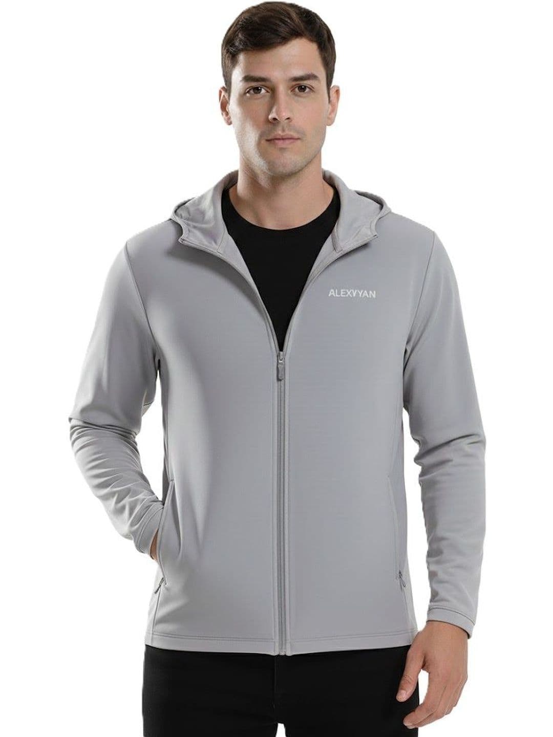 Alexvyan Men Water Resistant Running Woven Jacket - view 1