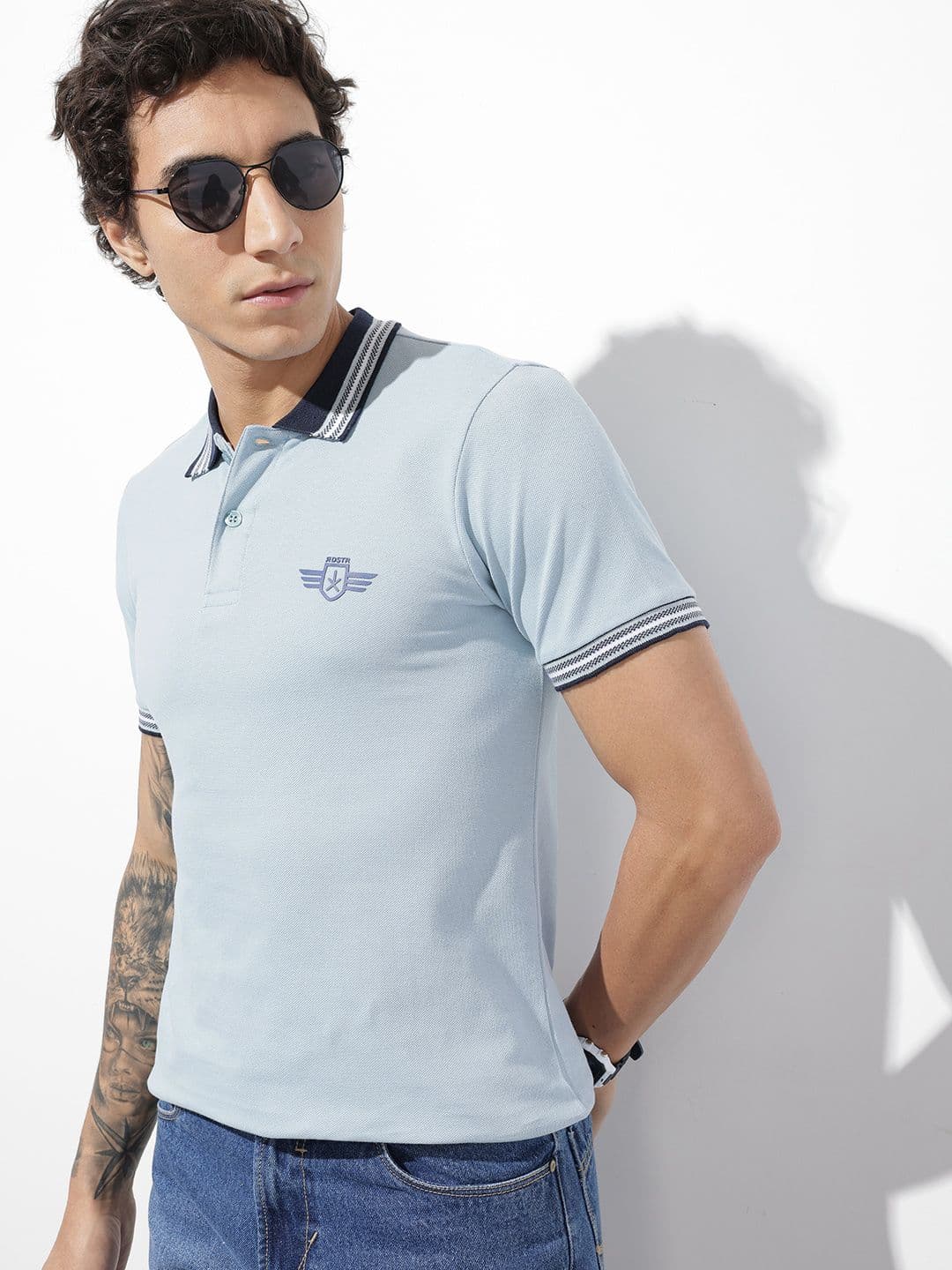The Roadster Life Co. Polo Pure Cotton T-shirt - view 1
