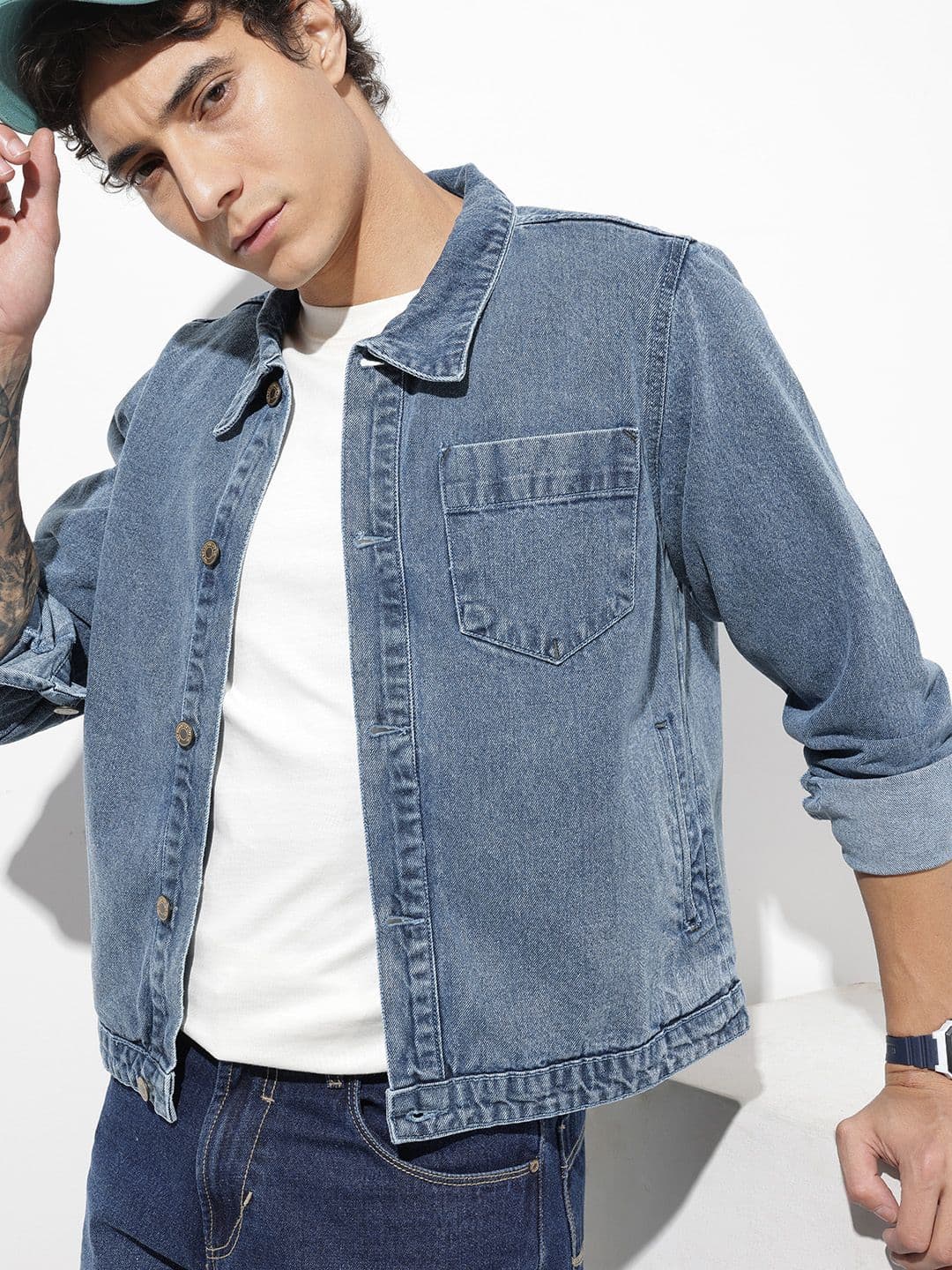 The Roadster Life Co. Pure Cotton Denim Jacket - view 1