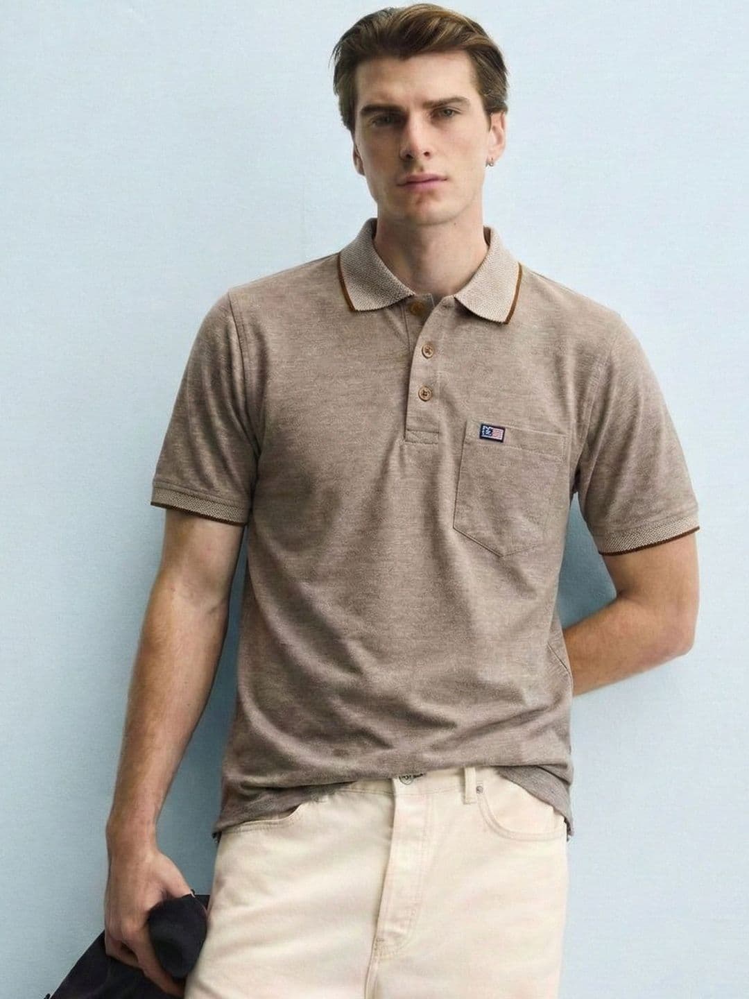 SANDPIPER Men Polo Collar T-shirt - view 1
