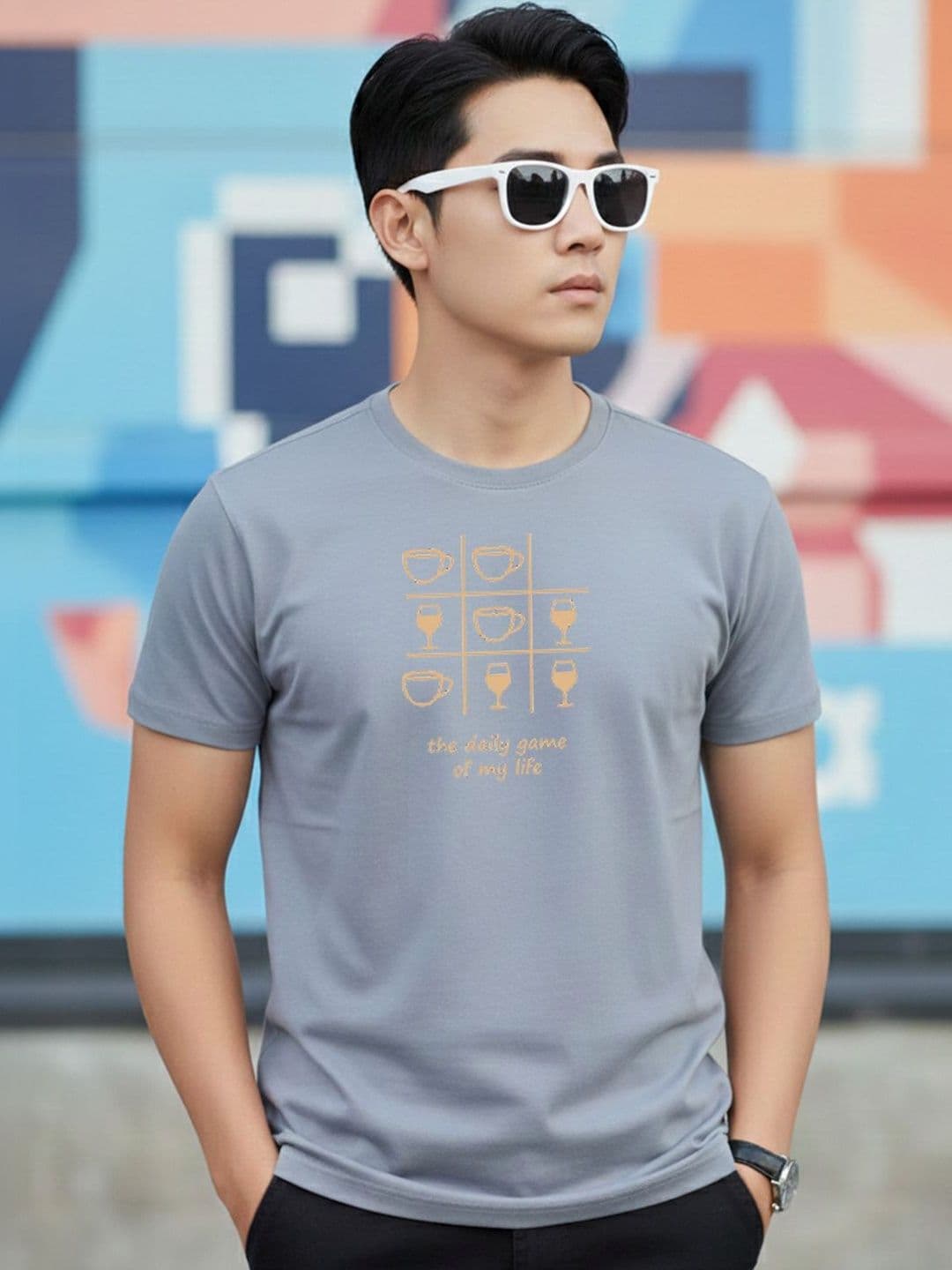 Greylongg Men Printed T-shirt - view 1