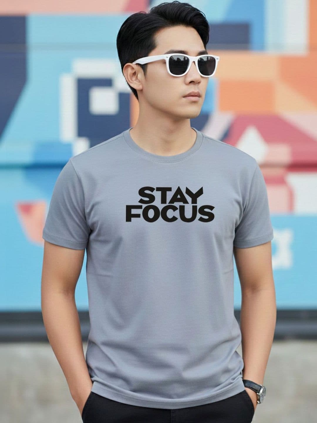 Greylongg Men T-shirt - view 1