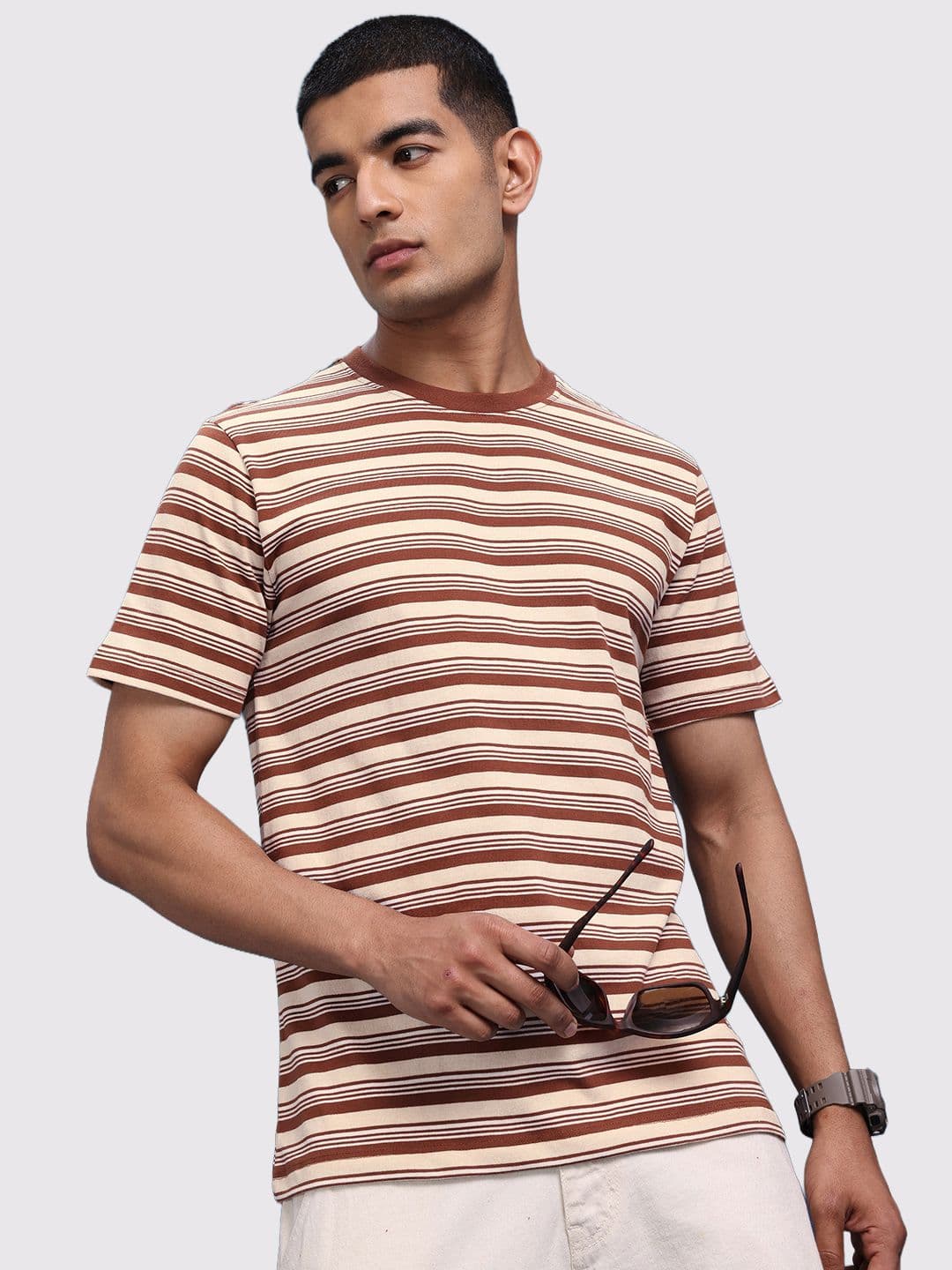 The Roadster Life Co. Striped T-shirt - view 1